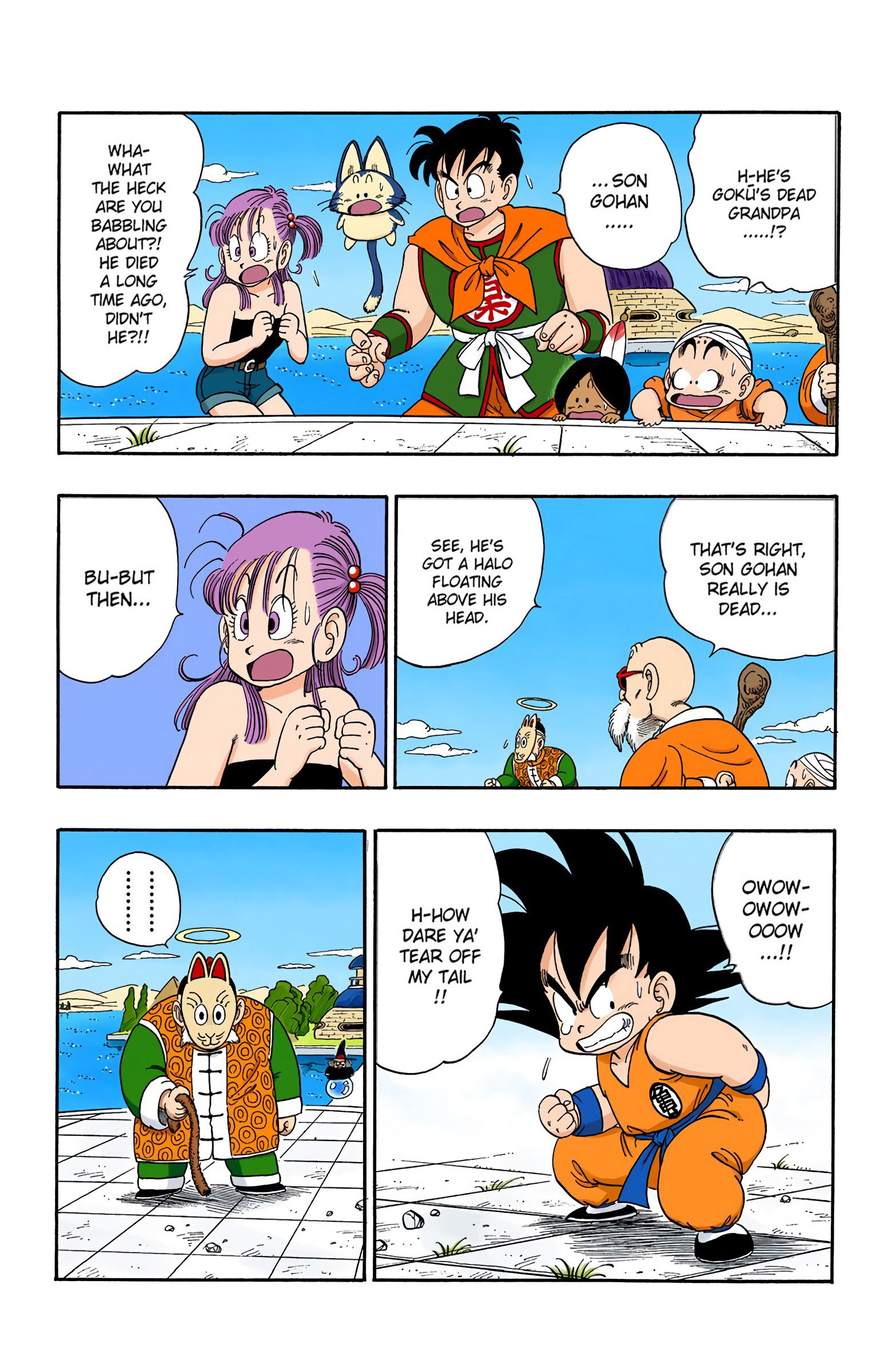 Dragon Ball Colored Manga