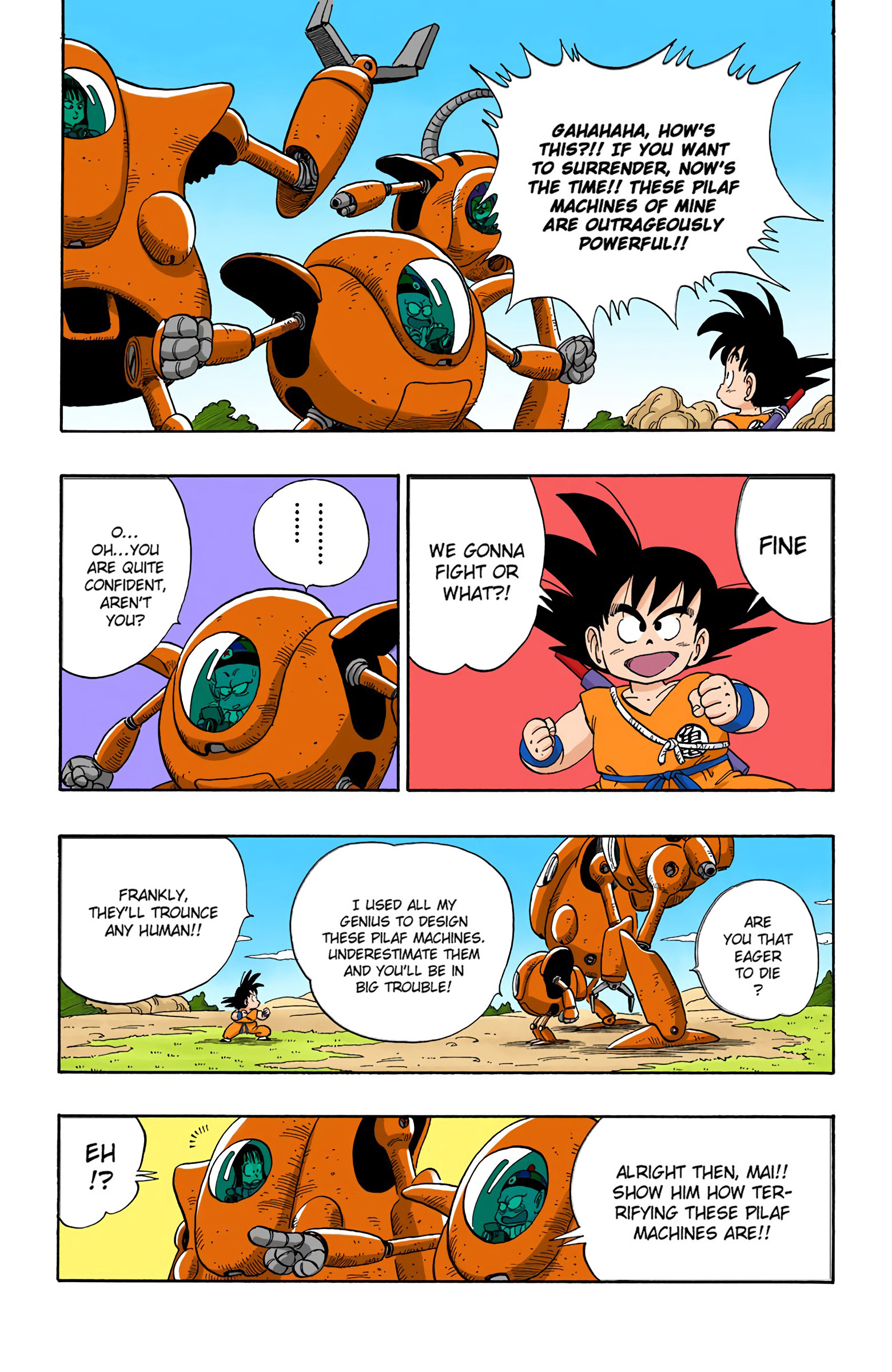 Dragon Ball Colored Manga