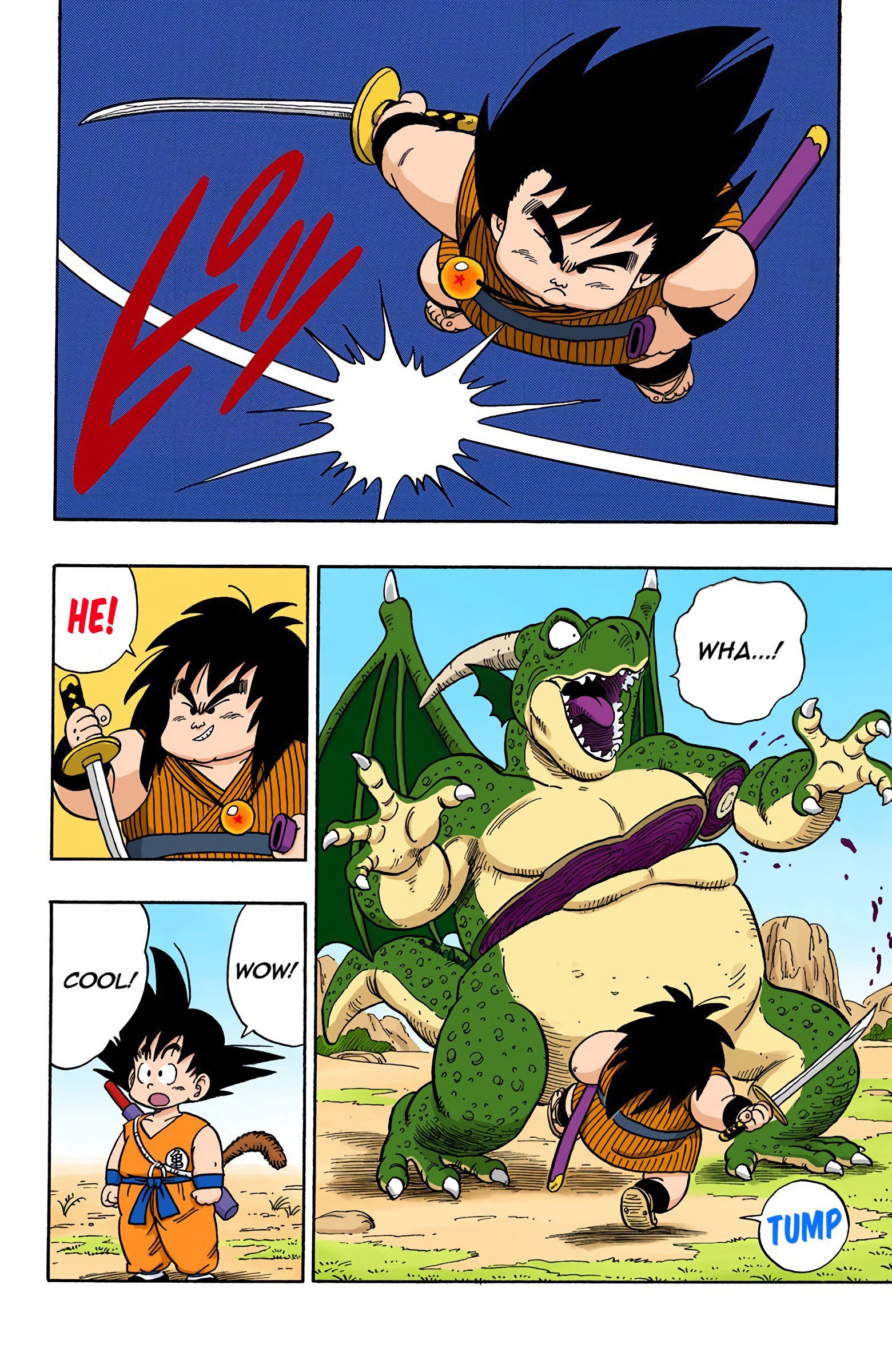 Dragon Ball Colored Manga