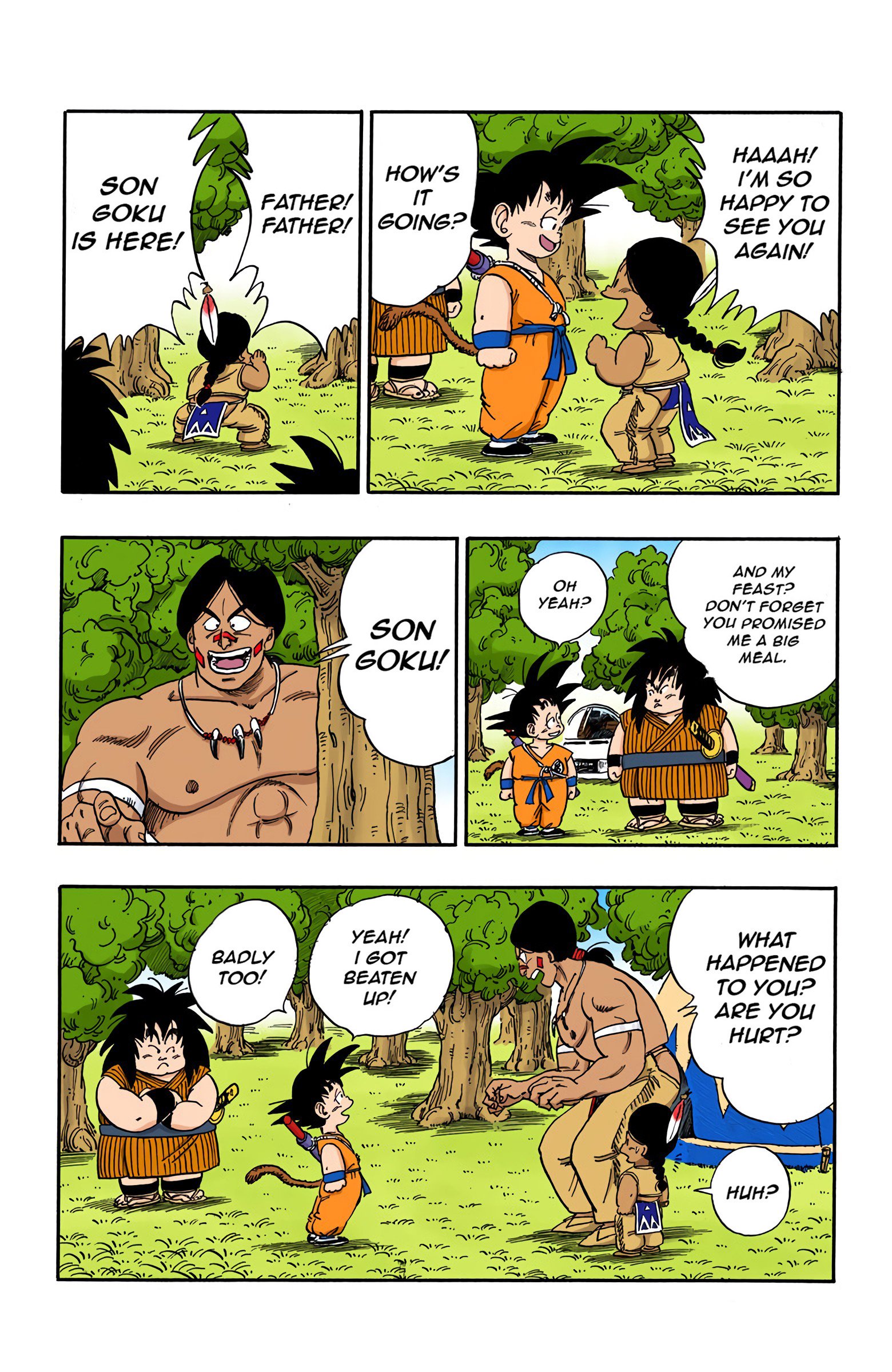 Dragon Ball Colored Manga