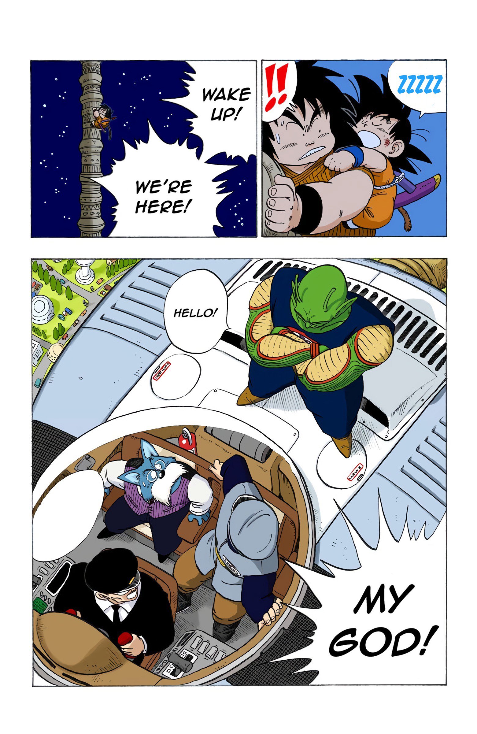 Dragon Ball Colored Manga