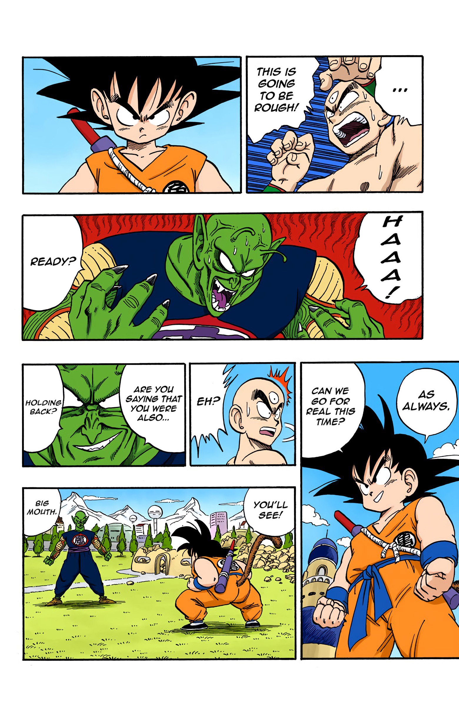 Dragon Ball Colored Manga