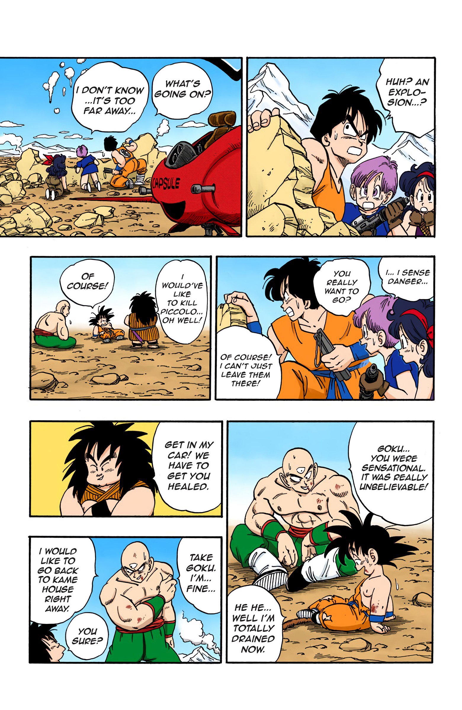 Dragon Ball Colored Manga