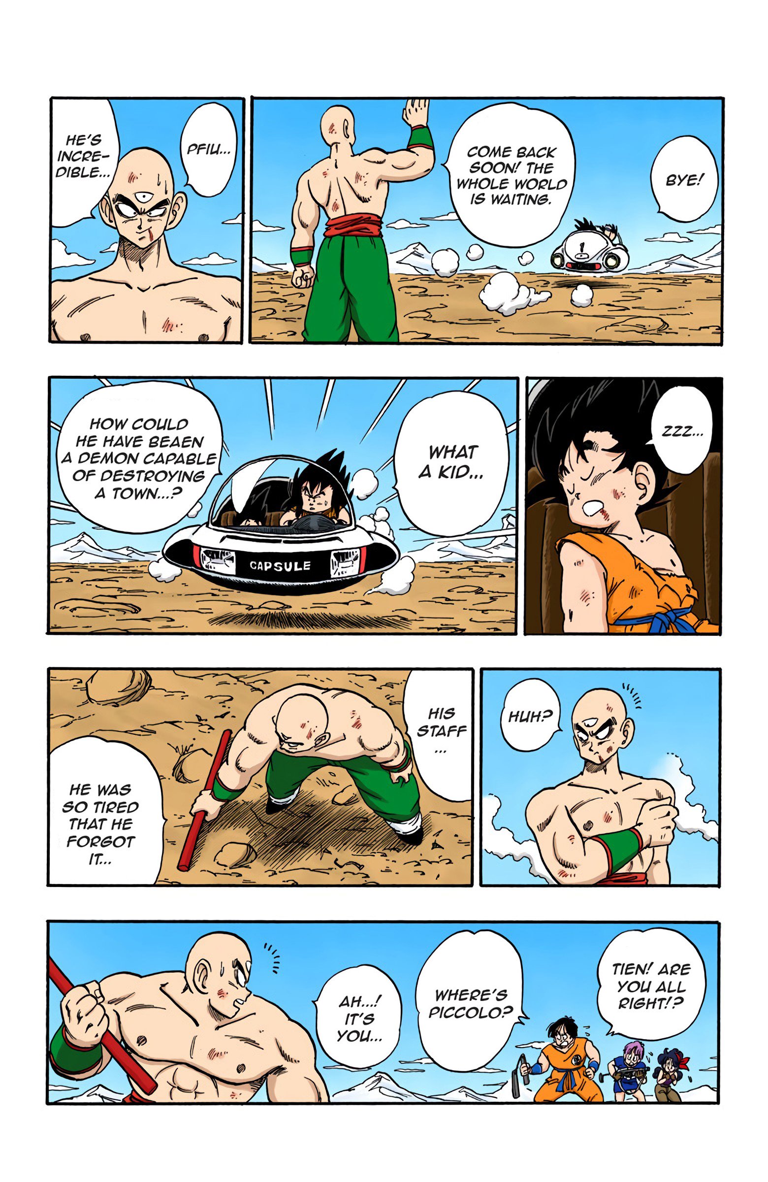 Dragon Ball Colored Manga