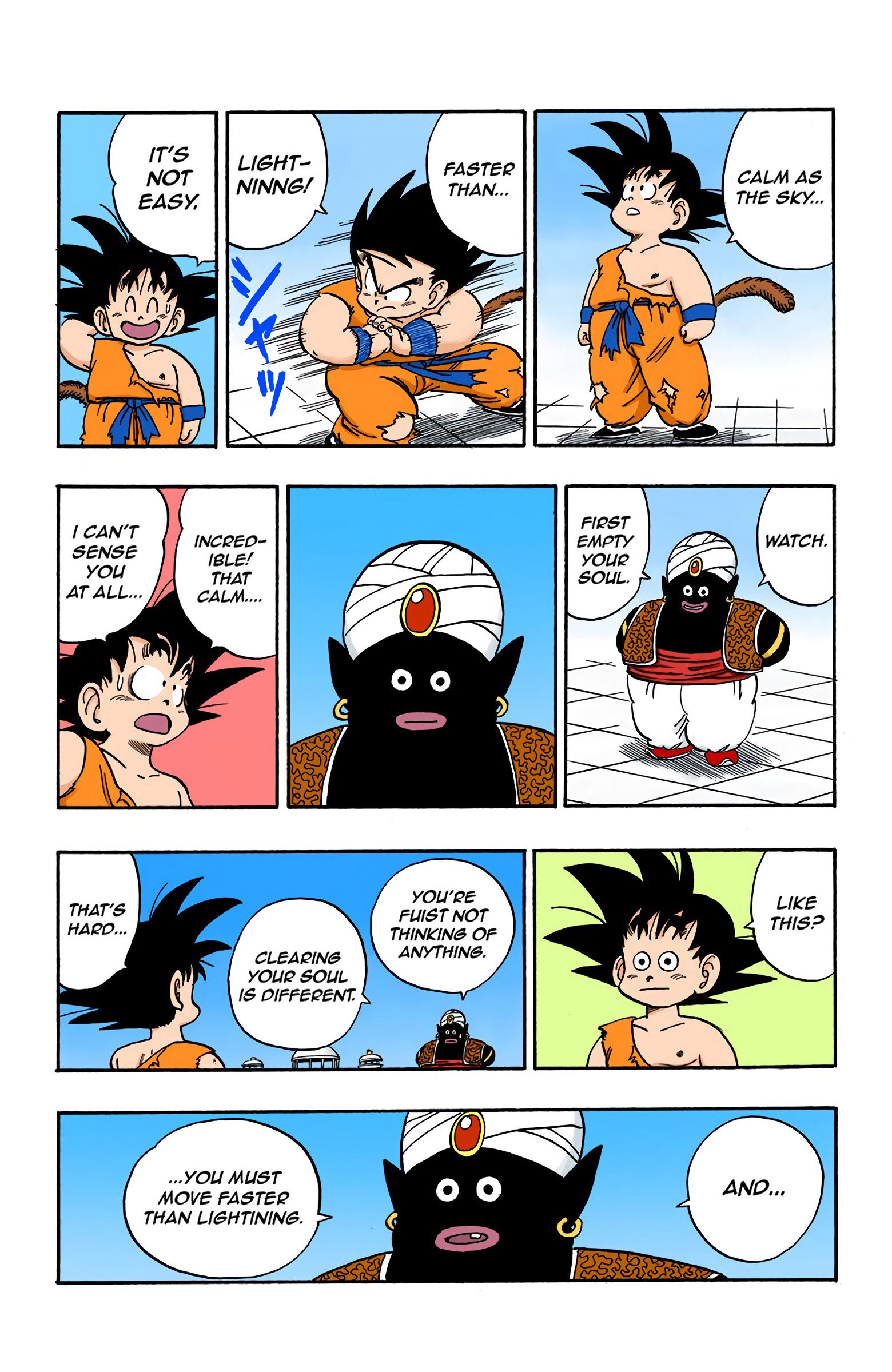 Dragon Ball Colored Manga