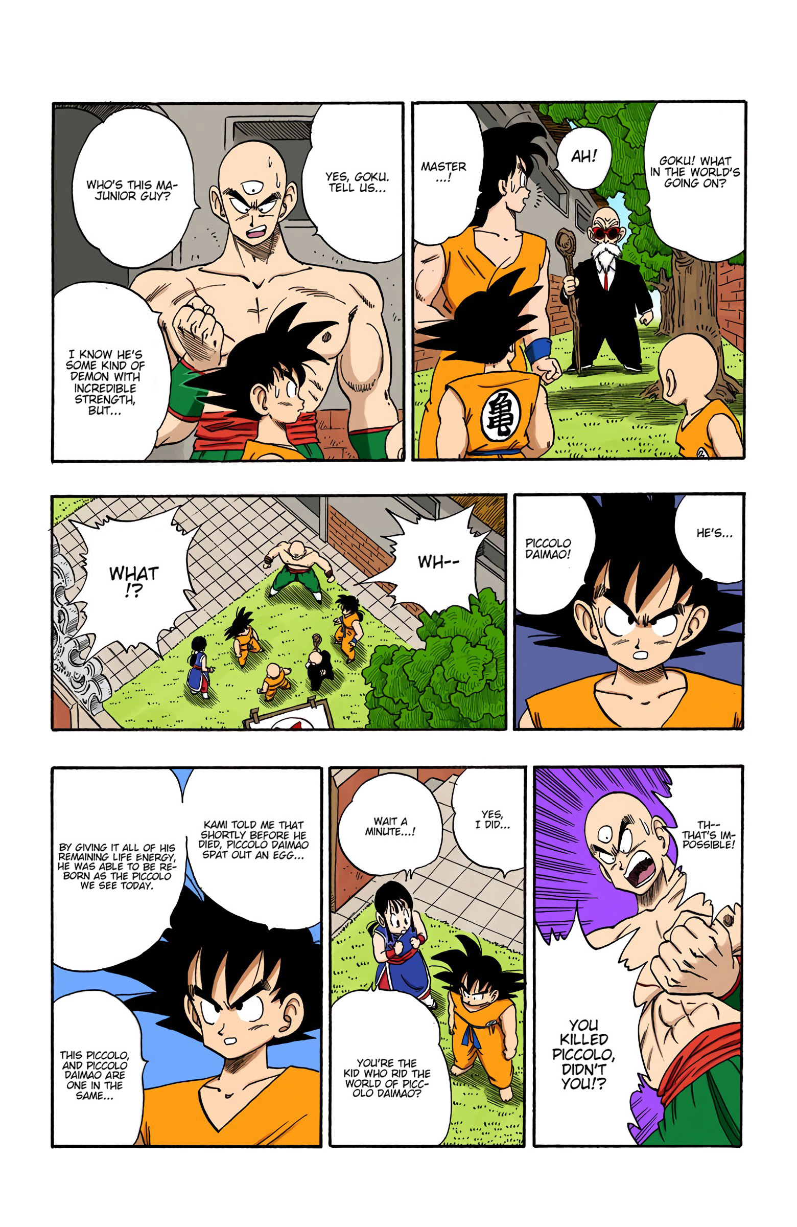 Dragon Ball Colored Manga