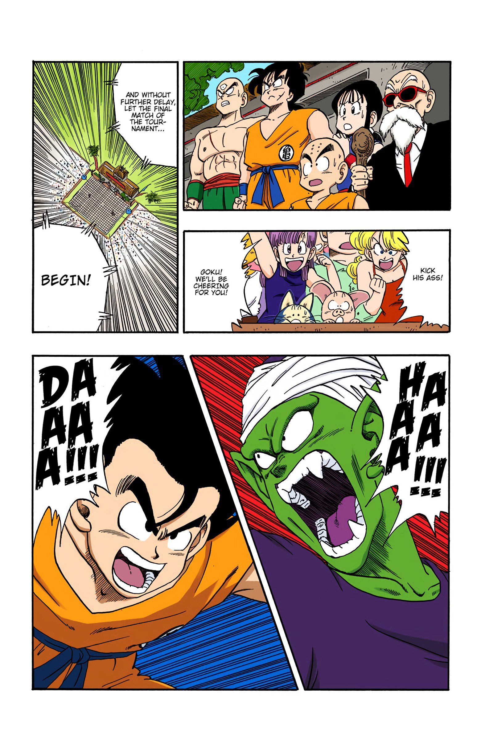 Dragon Ball Colored Manga