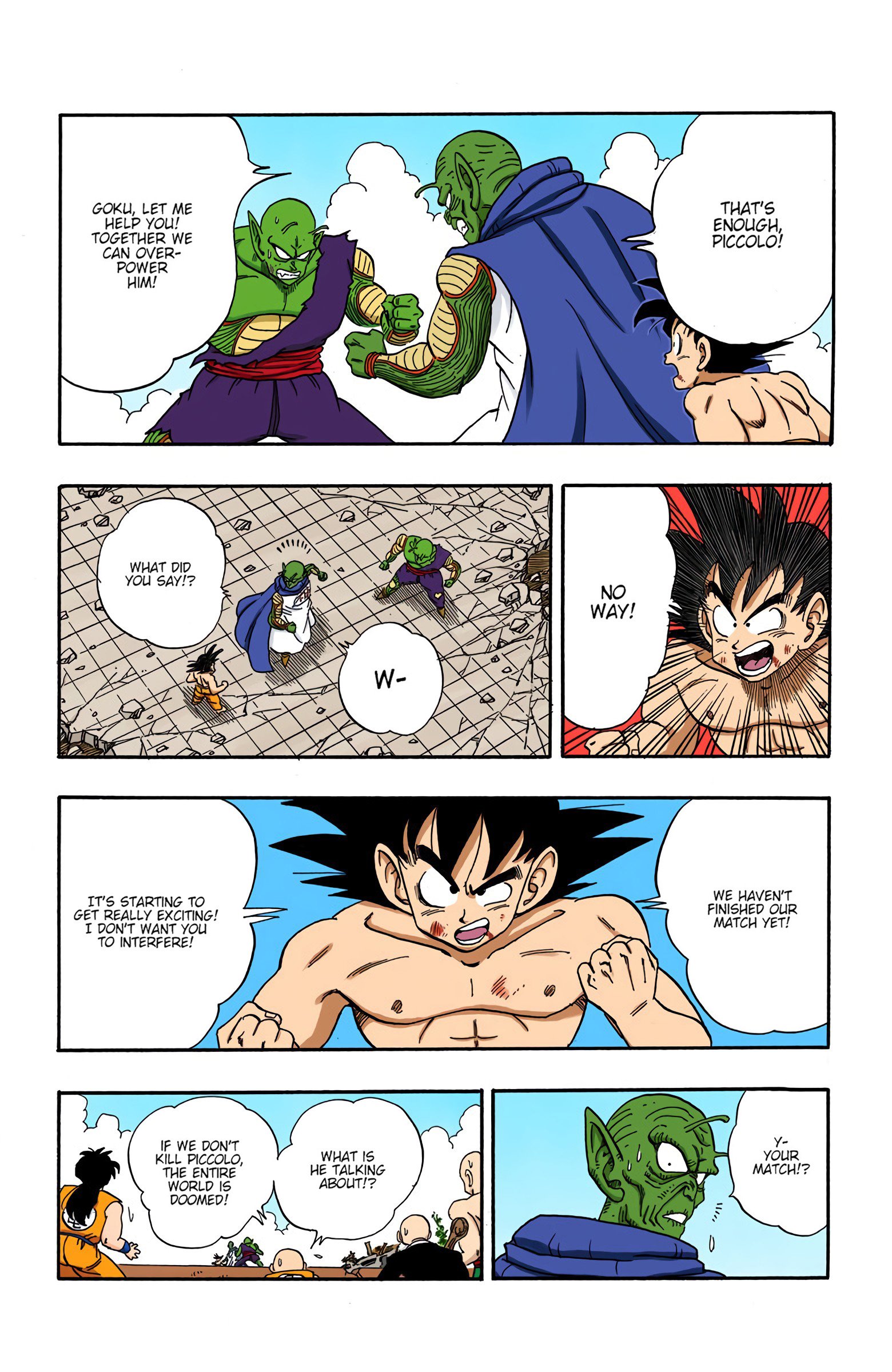 Dragon Ball Colored Manga