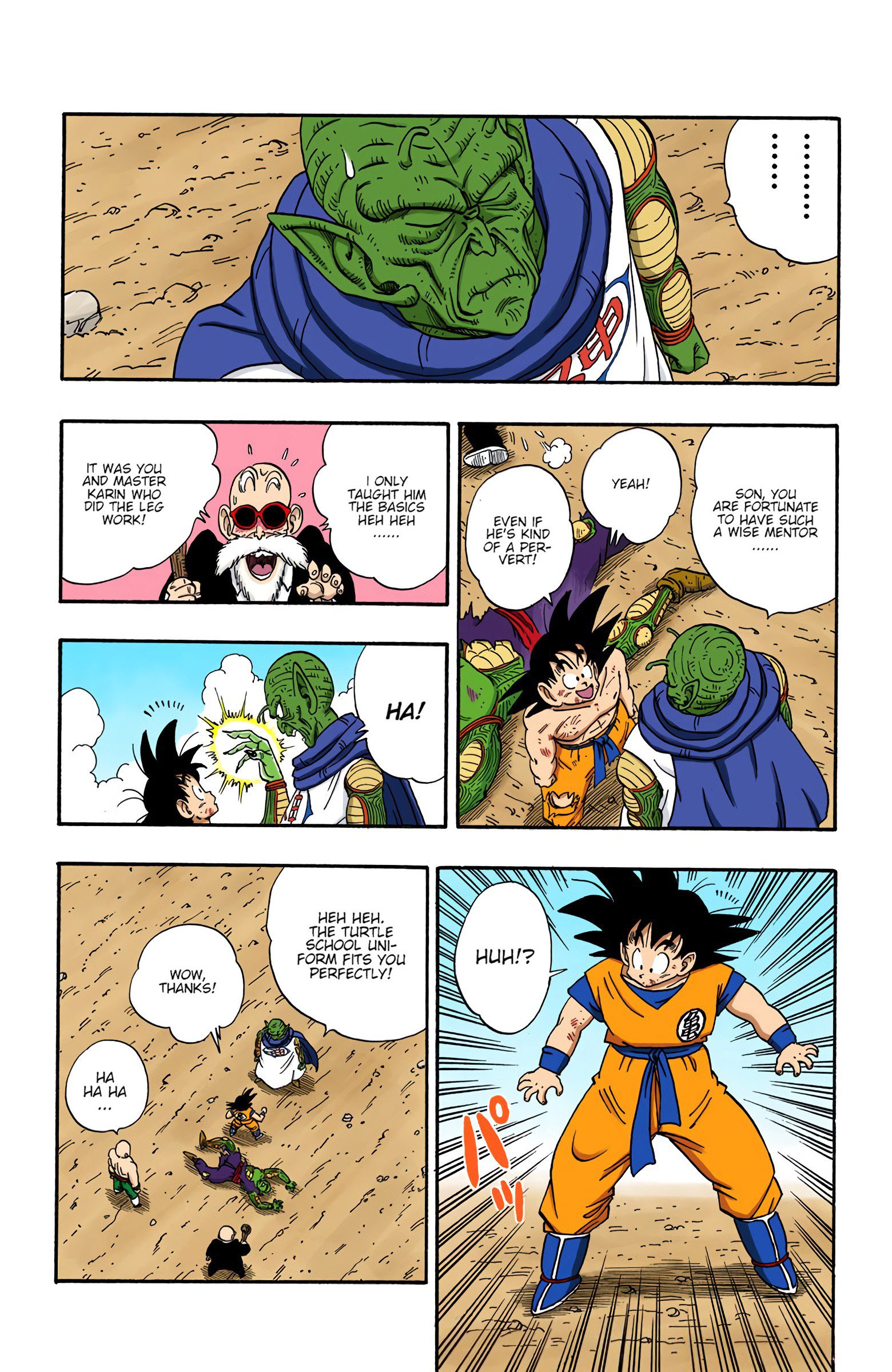 Dragon Ball Colored Manga