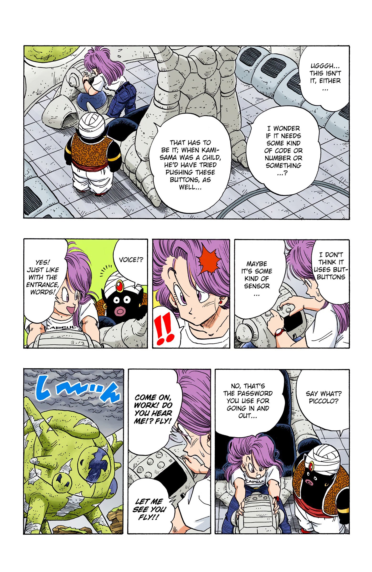 DBZ Frieza Saga Colored Manga