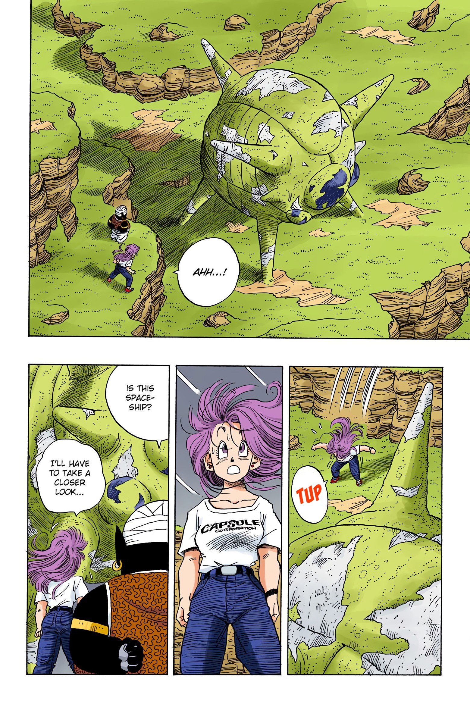 DBZ Frieza Saga Colored Manga