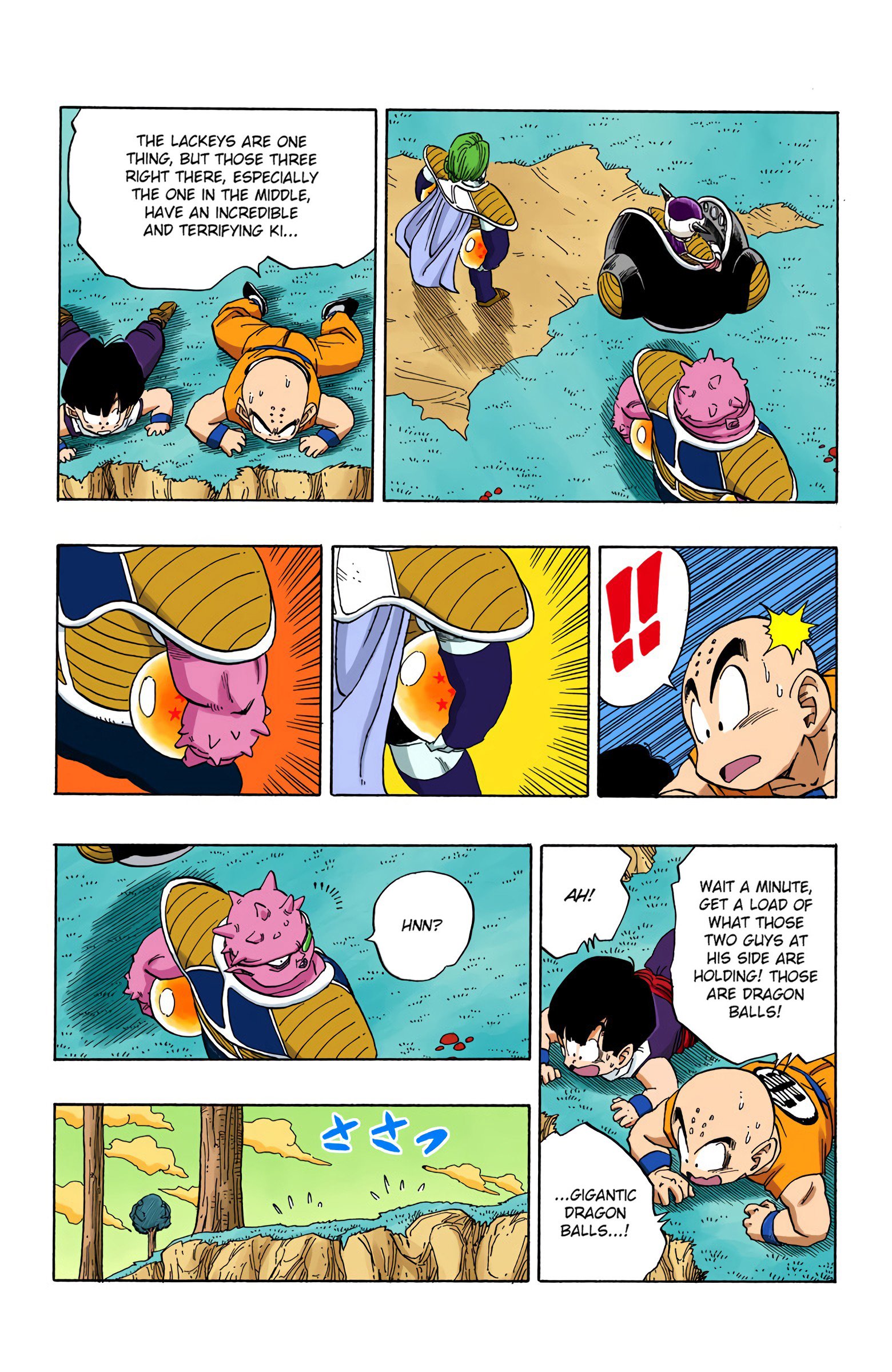 DBZ Frieza Saga Colored Manga