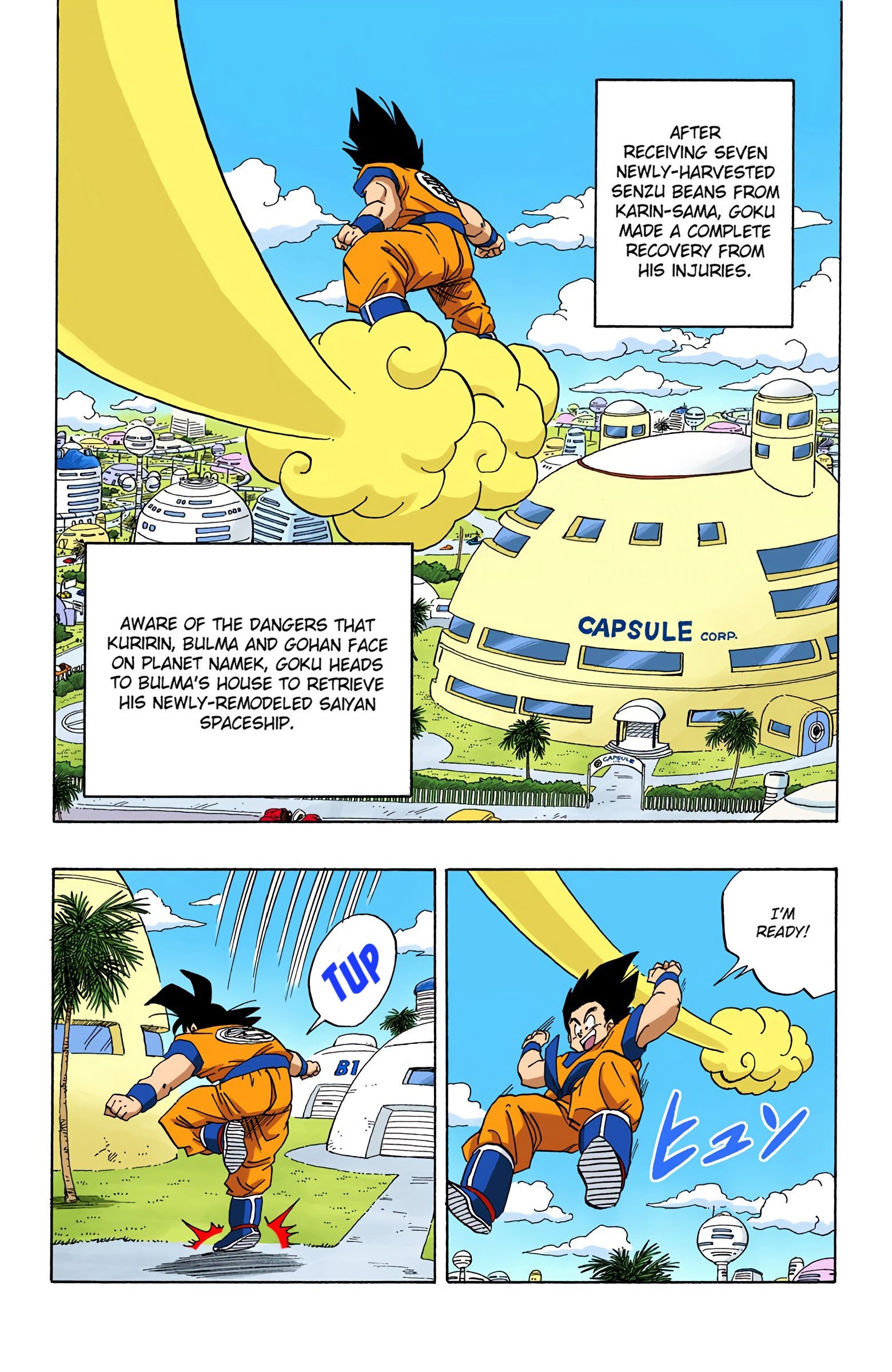 DBZ Frieza Saga Colored Manga