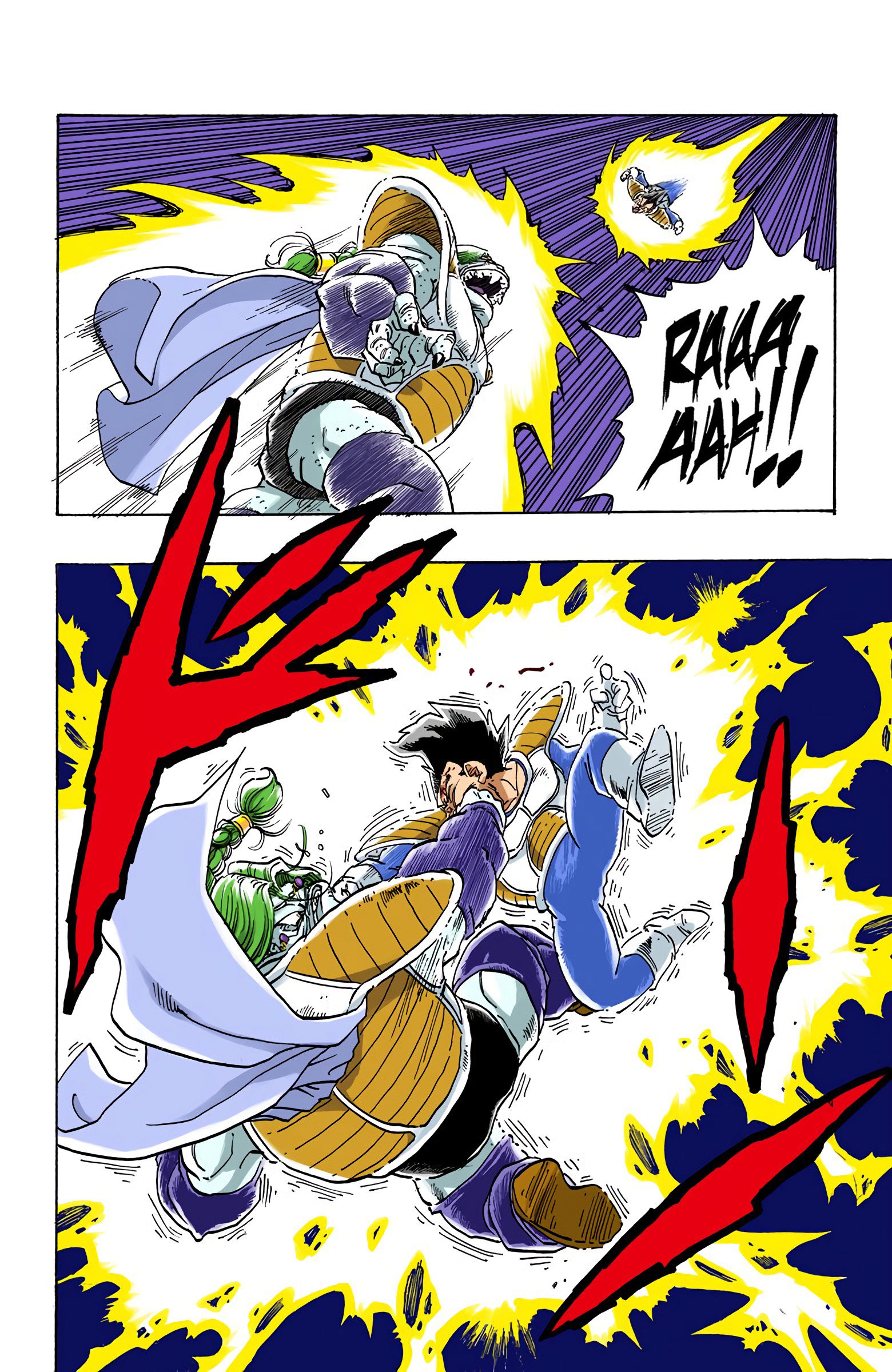 DBZ Frieza Saga Colored Manga