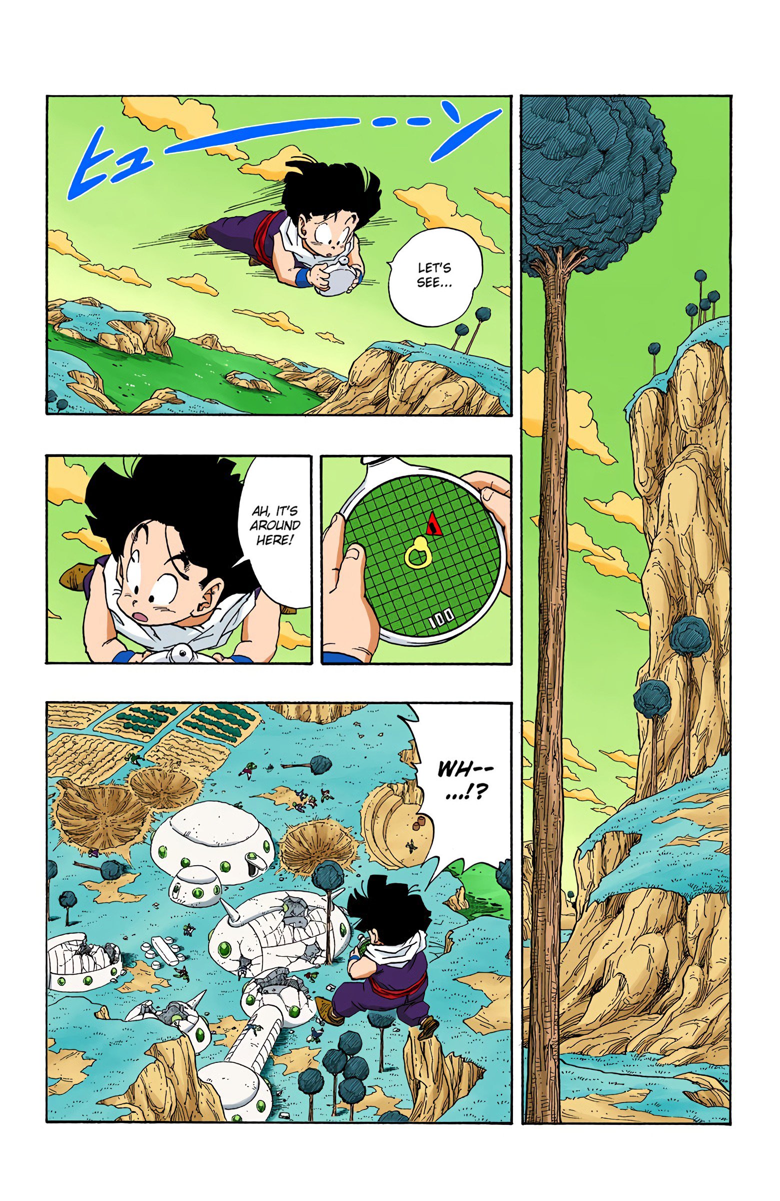 DBZ Frieza Saga Colored Manga