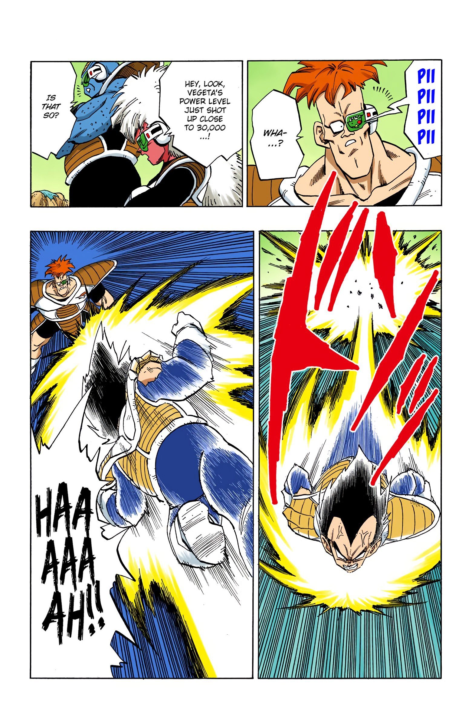 DBZ Frieza Saga Colored Manga