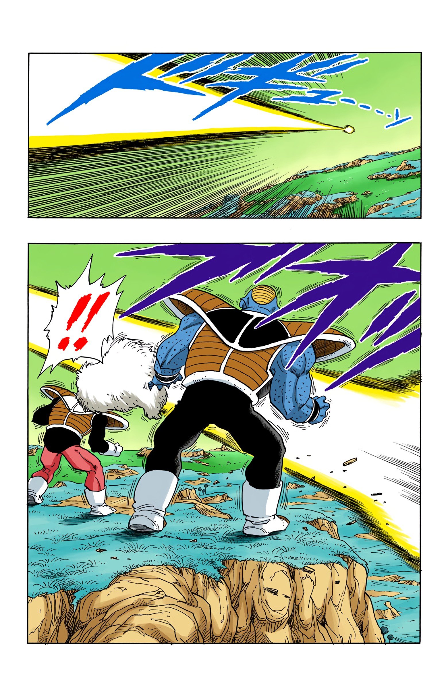 DBZ Frieza Saga Colored Manga