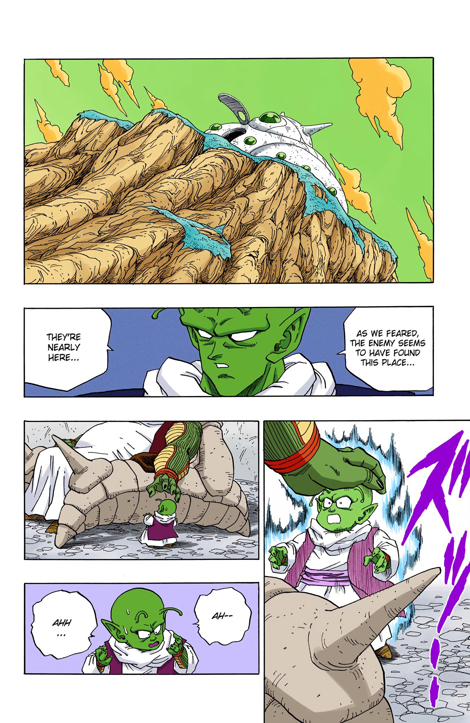 DBZ Frieza Saga Colored Manga