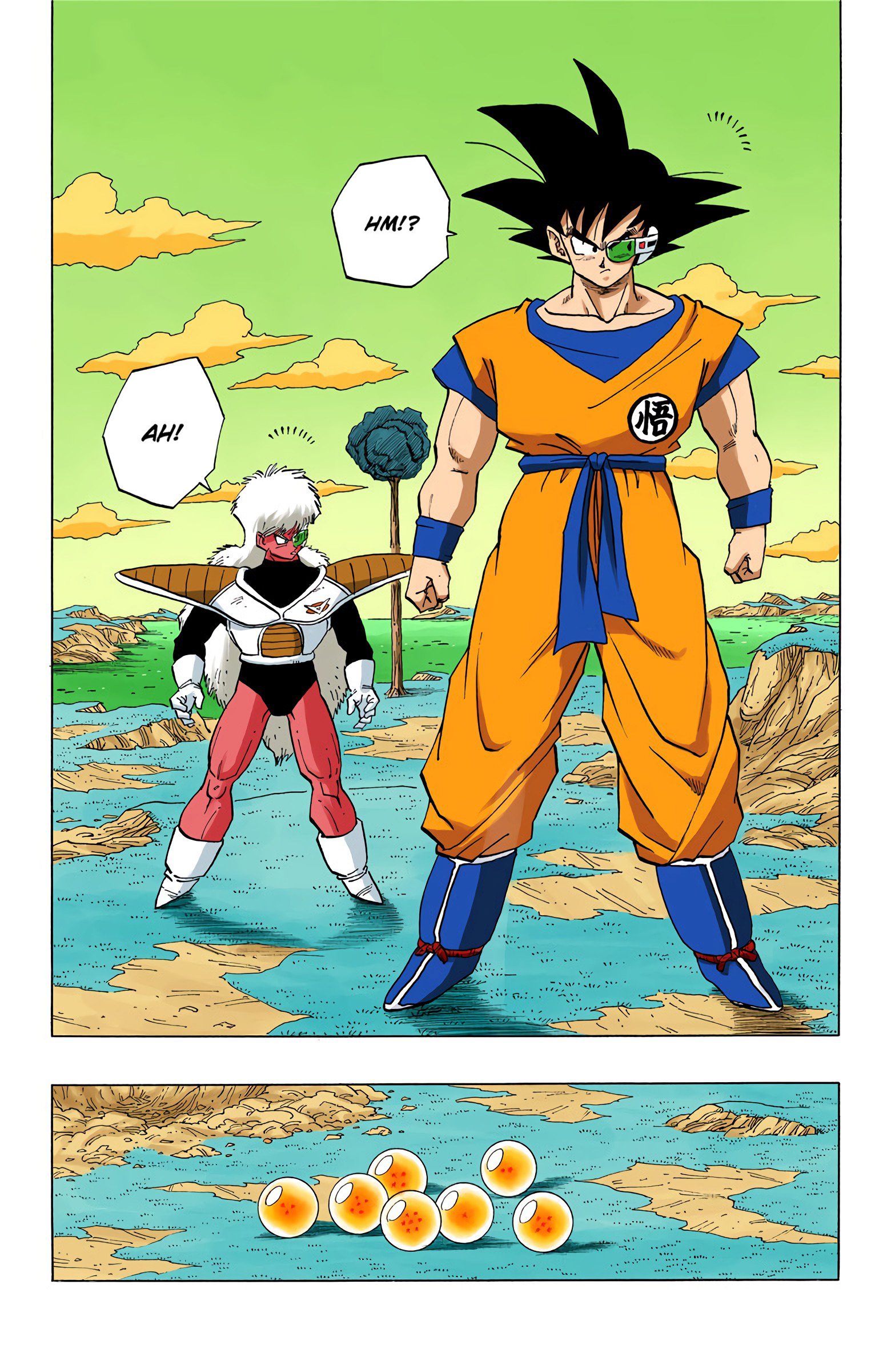 DBZ Frieza Saga Colored Manga