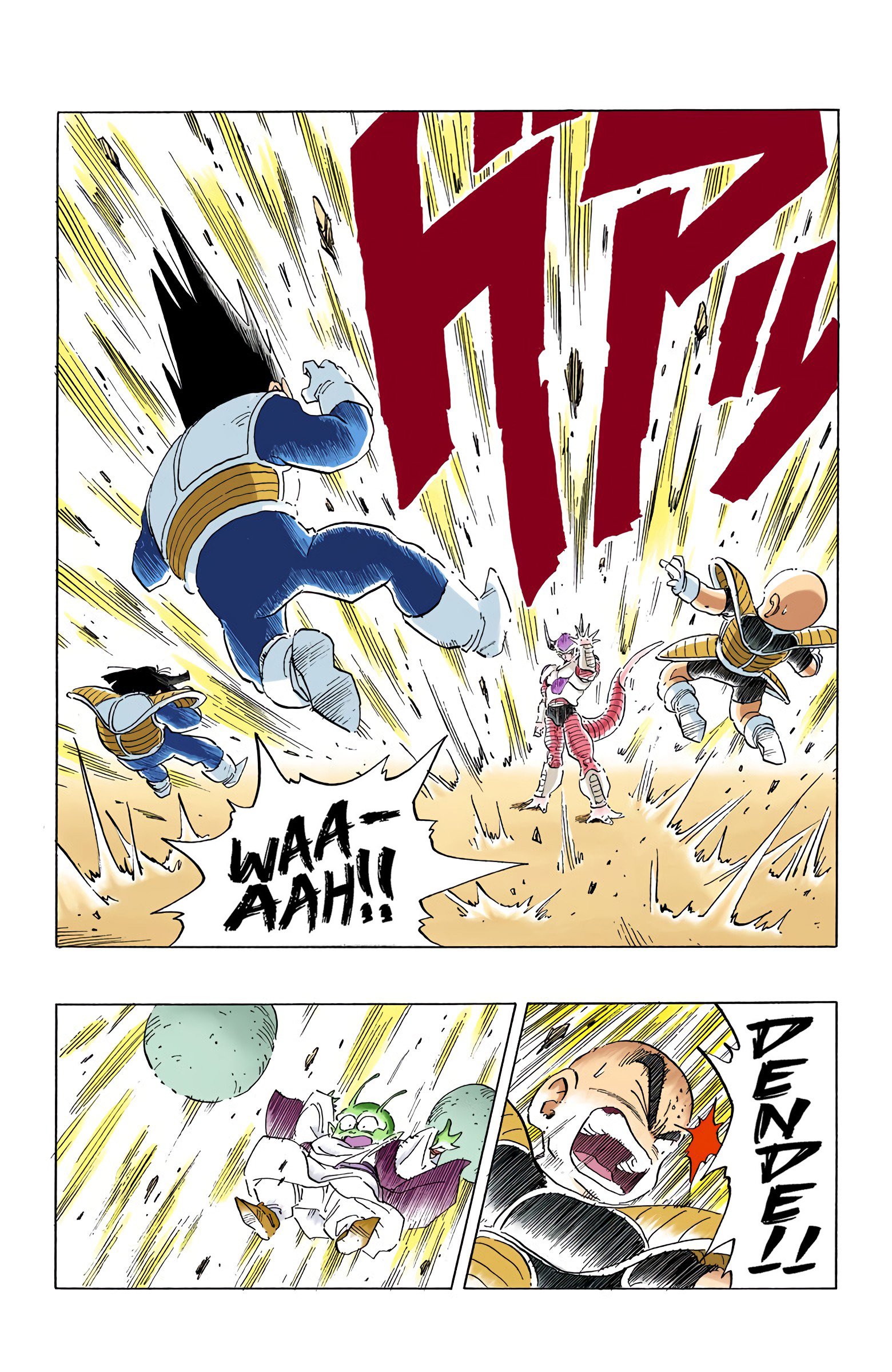 DBZ Frieza Saga Colored Manga