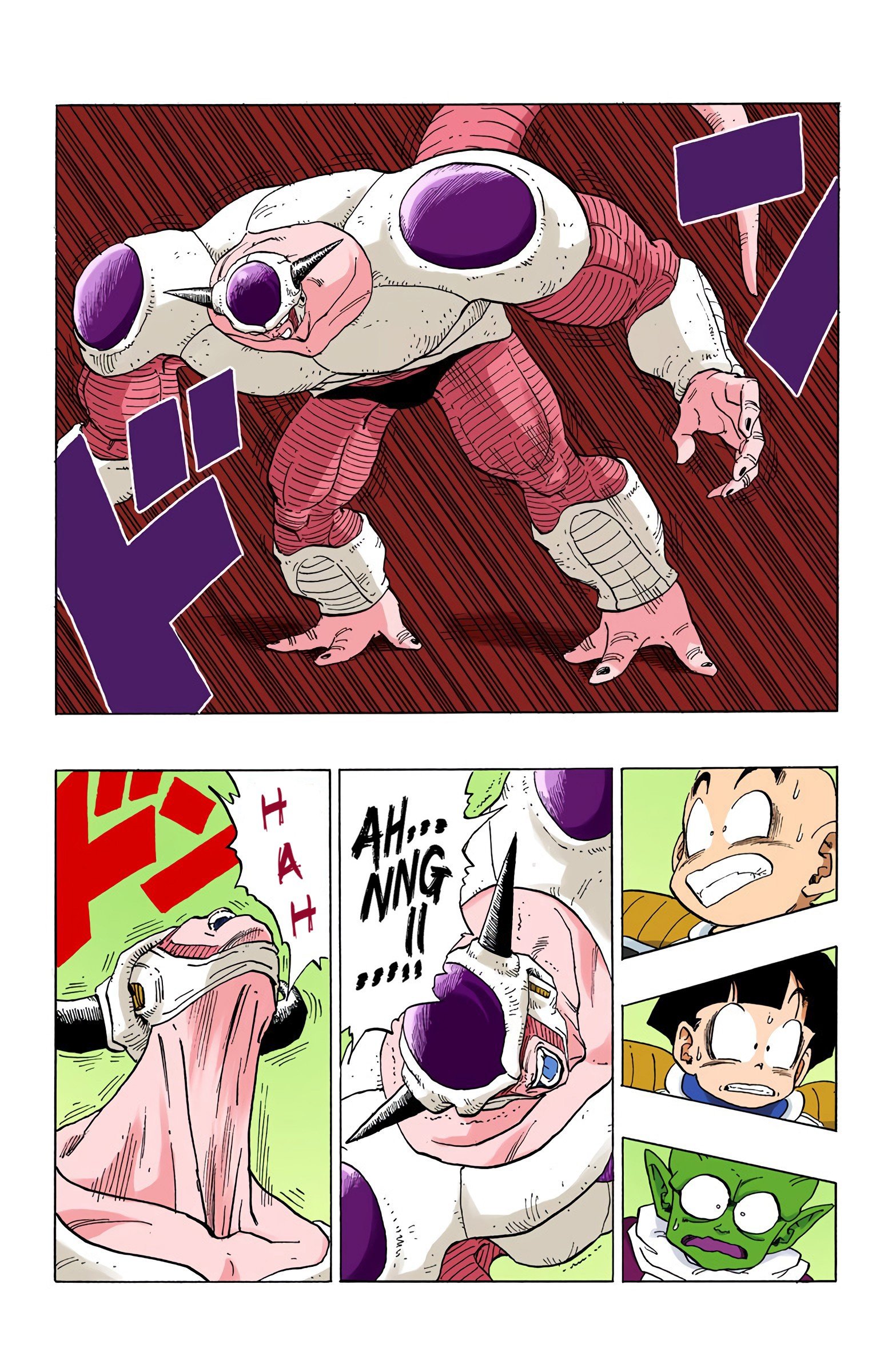 DBZ Frieza Saga Colored Manga