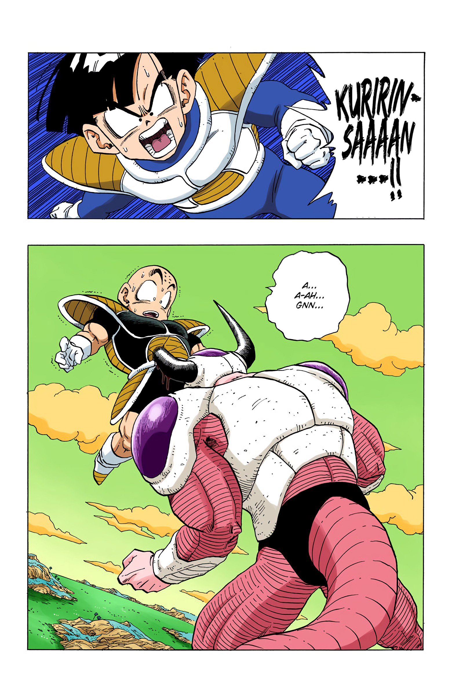 DBZ Frieza Saga Colored Manga