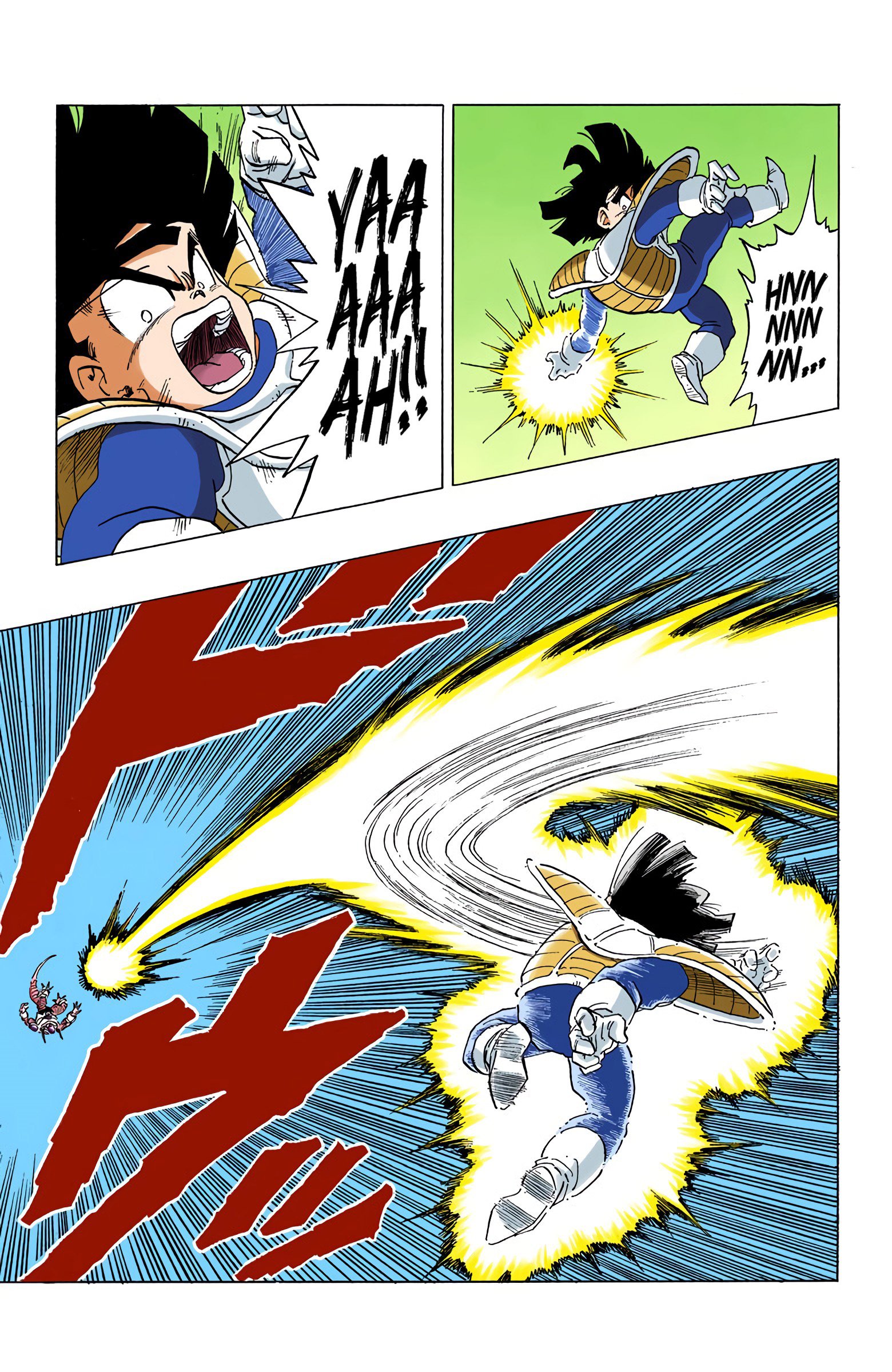 DBZ Frieza Saga Colored Manga