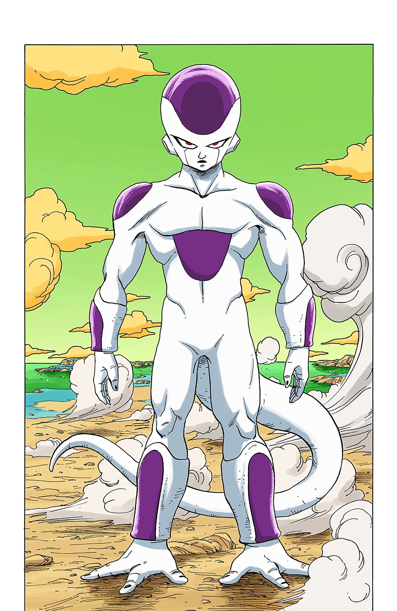 DBZ Frieza Saga Colored Manga