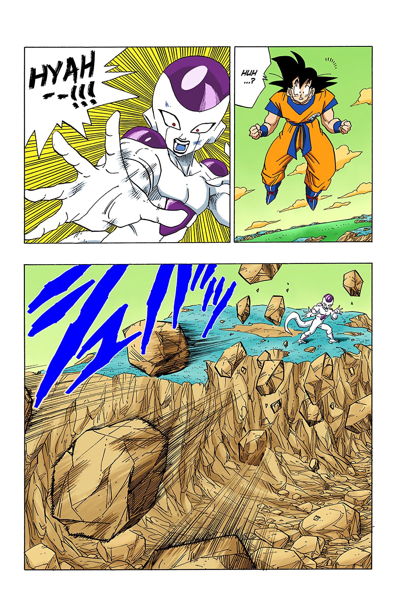 DBZ Frieza Saga Colored Manga