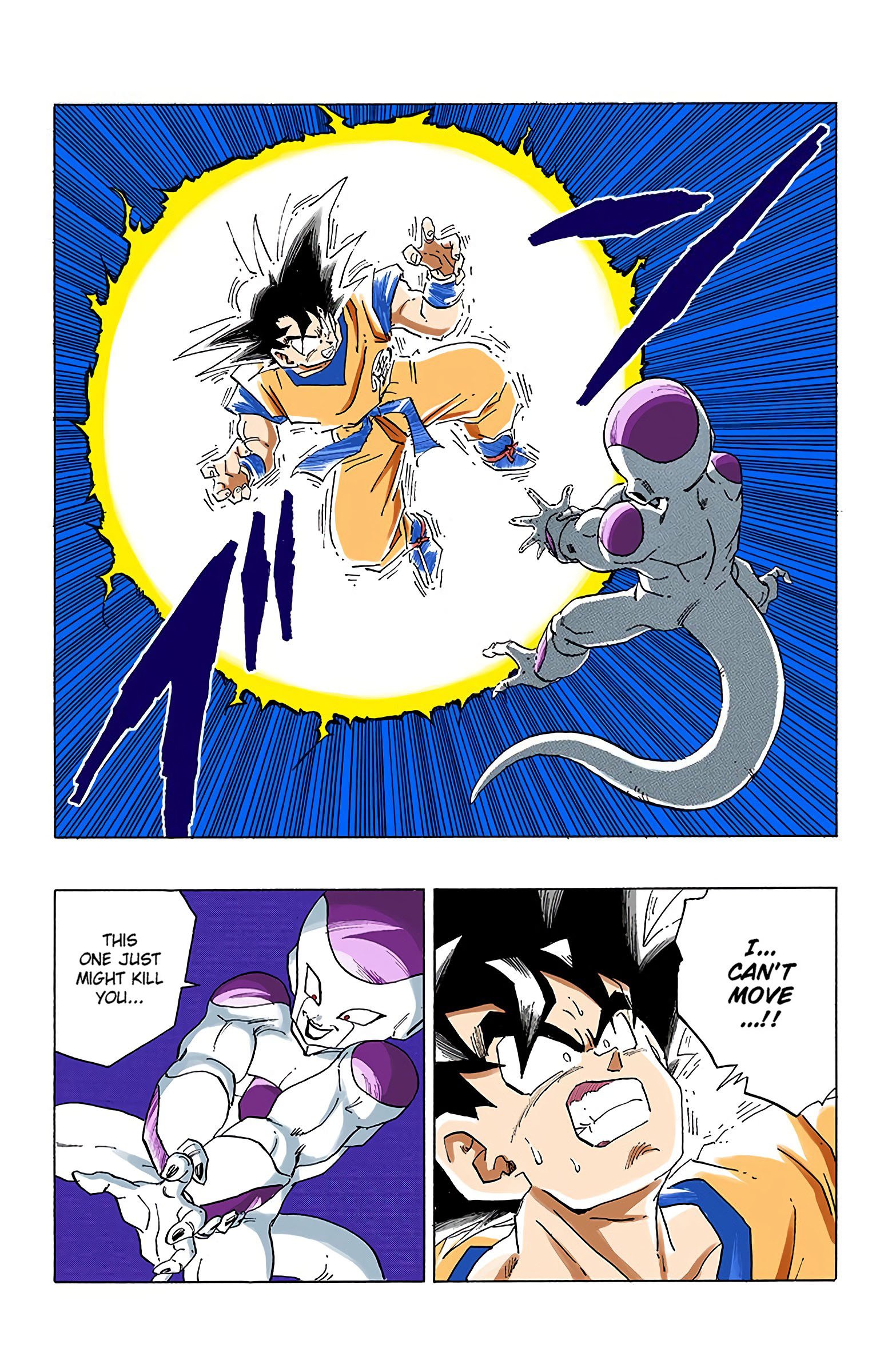 DBZ Frieza Saga Colored Manga