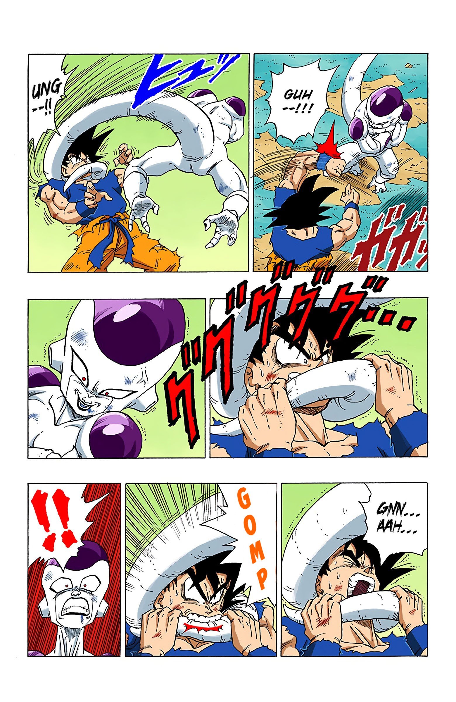 DBZ Frieza Saga Colored Manga