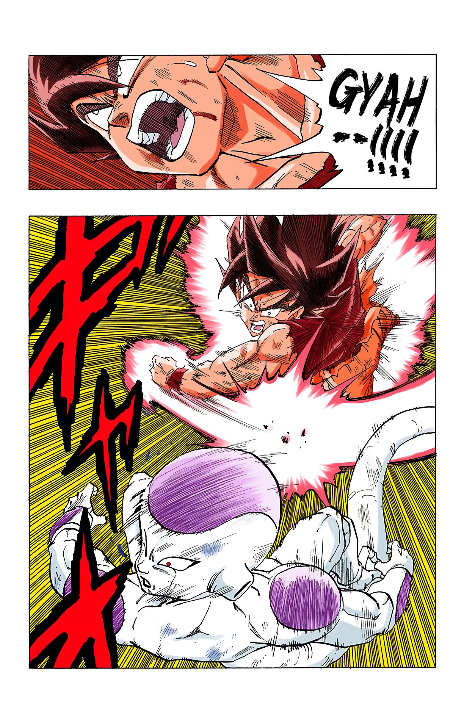 DBZ Frieza Saga Colored Manga