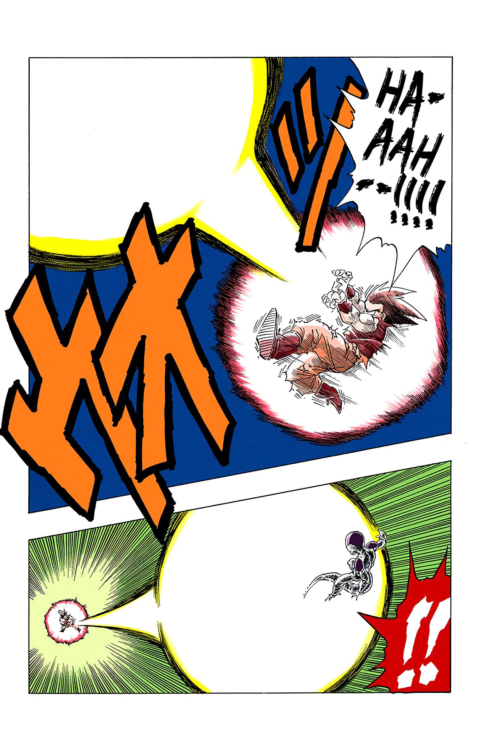 DBZ Frieza Saga Colored Manga