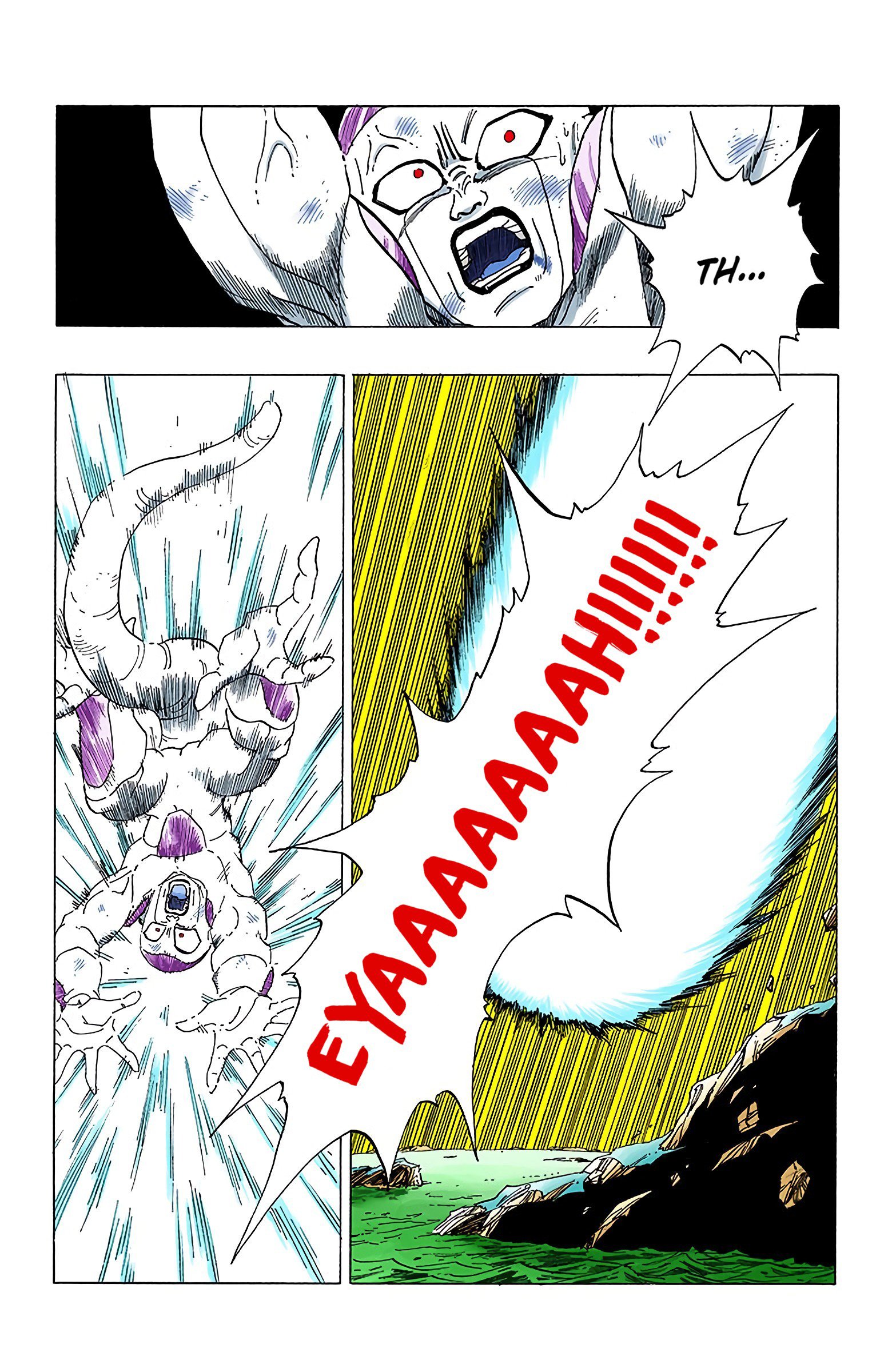 DBZ Frieza Saga Colored Manga