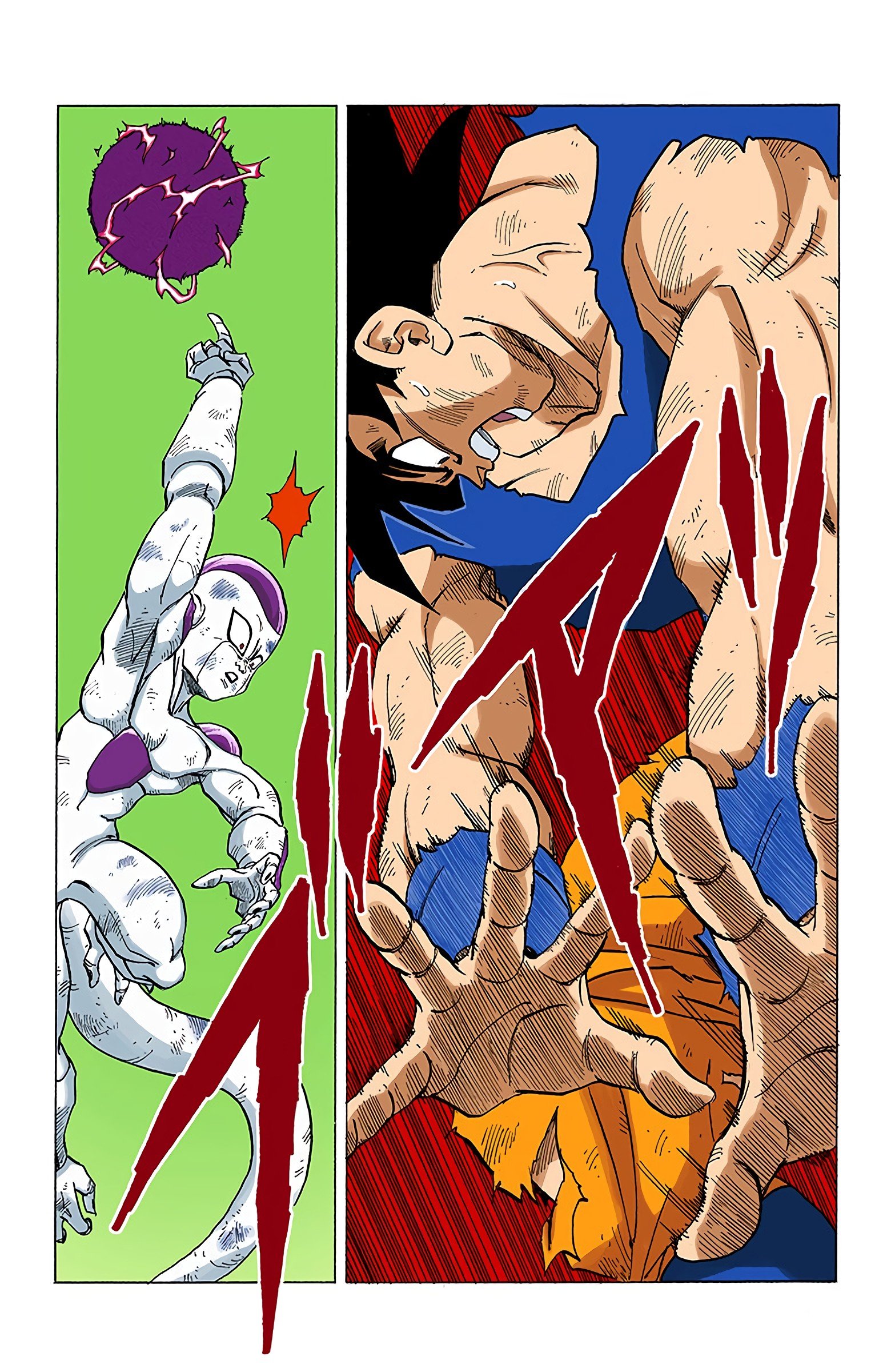 DBZ Frieza Saga Colored Manga