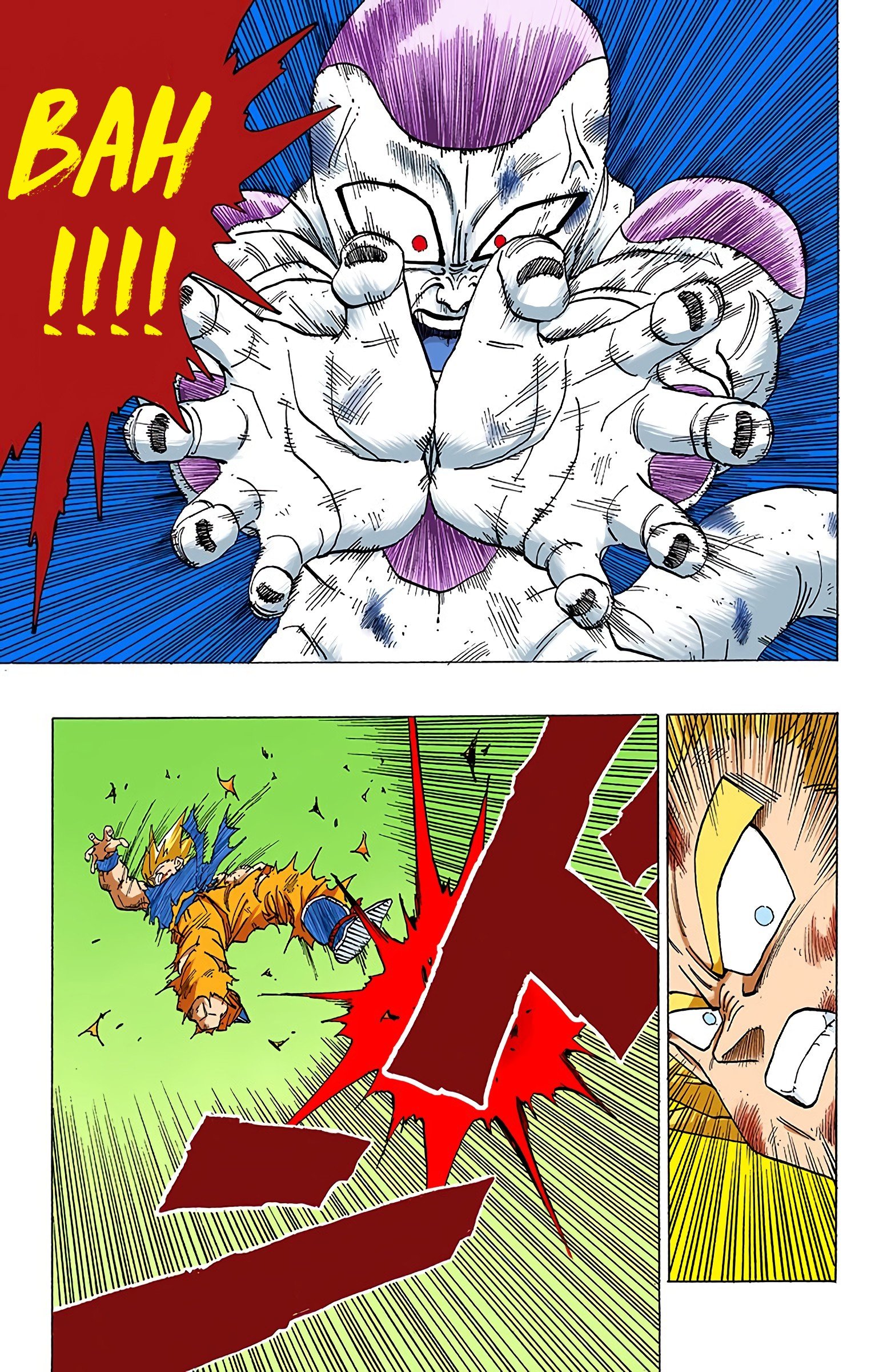 DBZ Frieza Saga Colored Manga