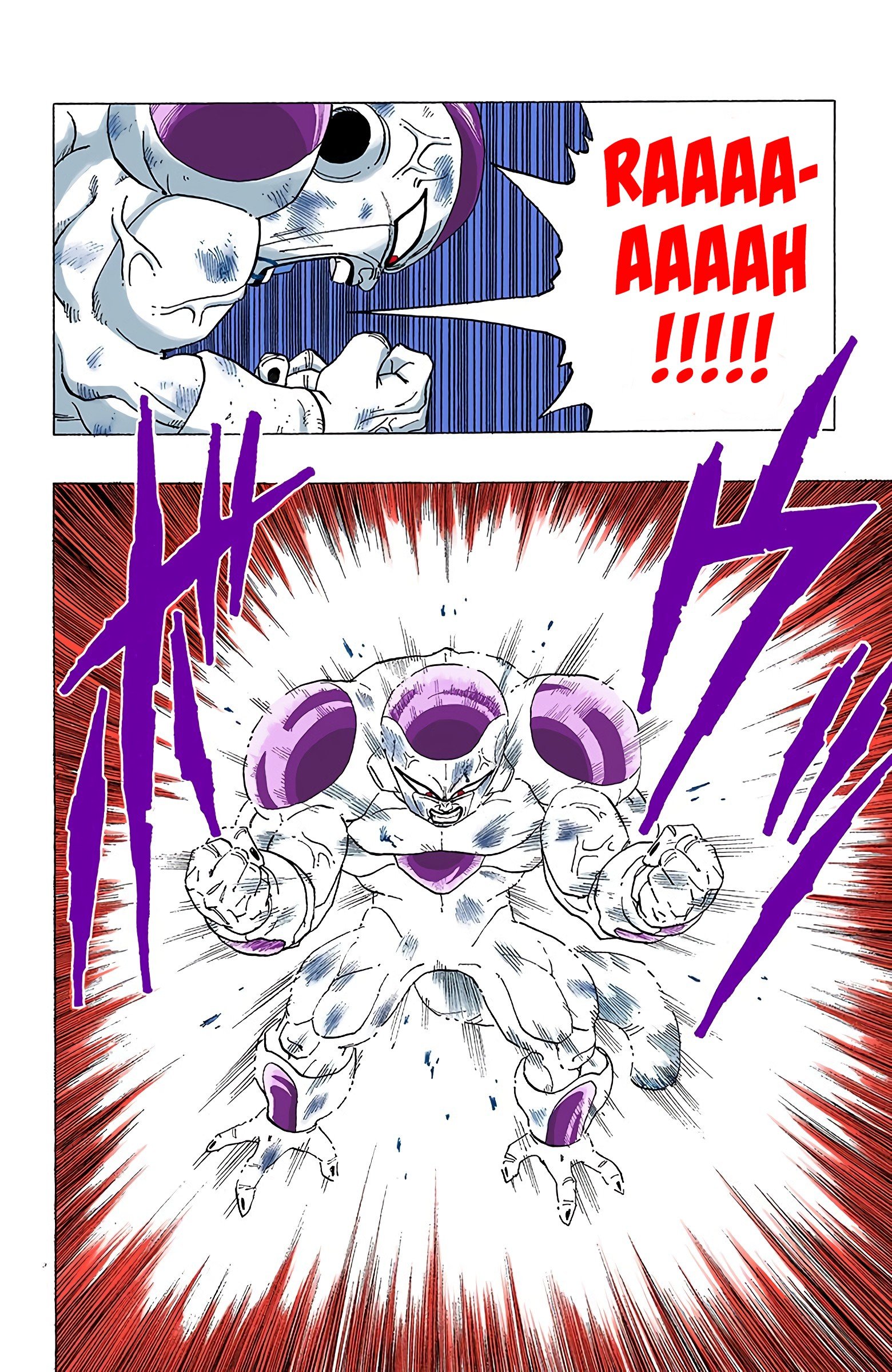 DBZ Frieza Saga Colored Manga