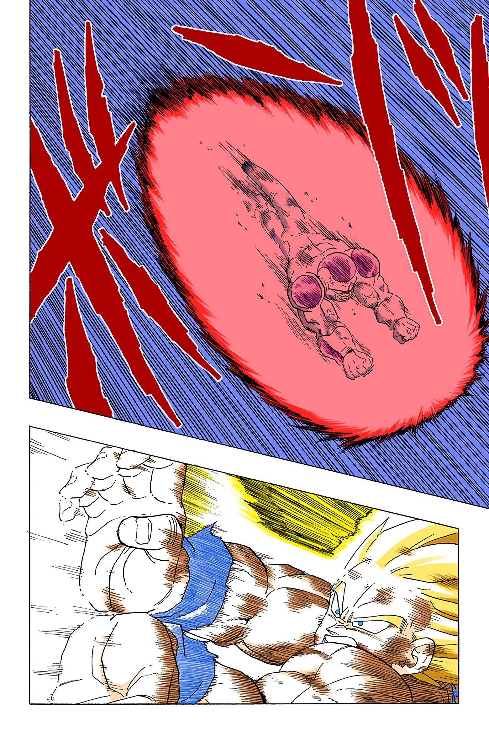 DBZ Frieza Saga Colored Manga