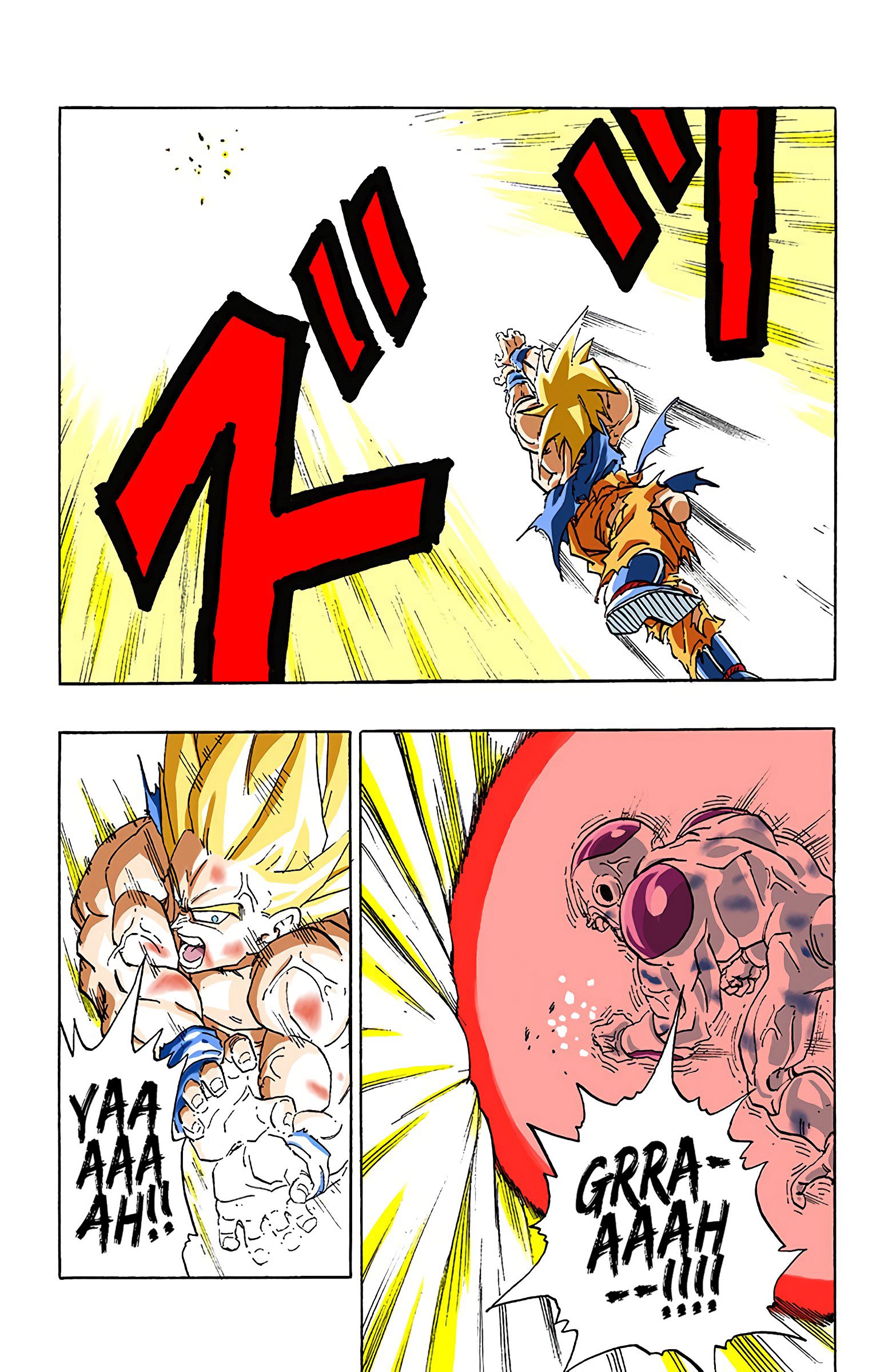 DBZ Frieza Saga Colored Manga