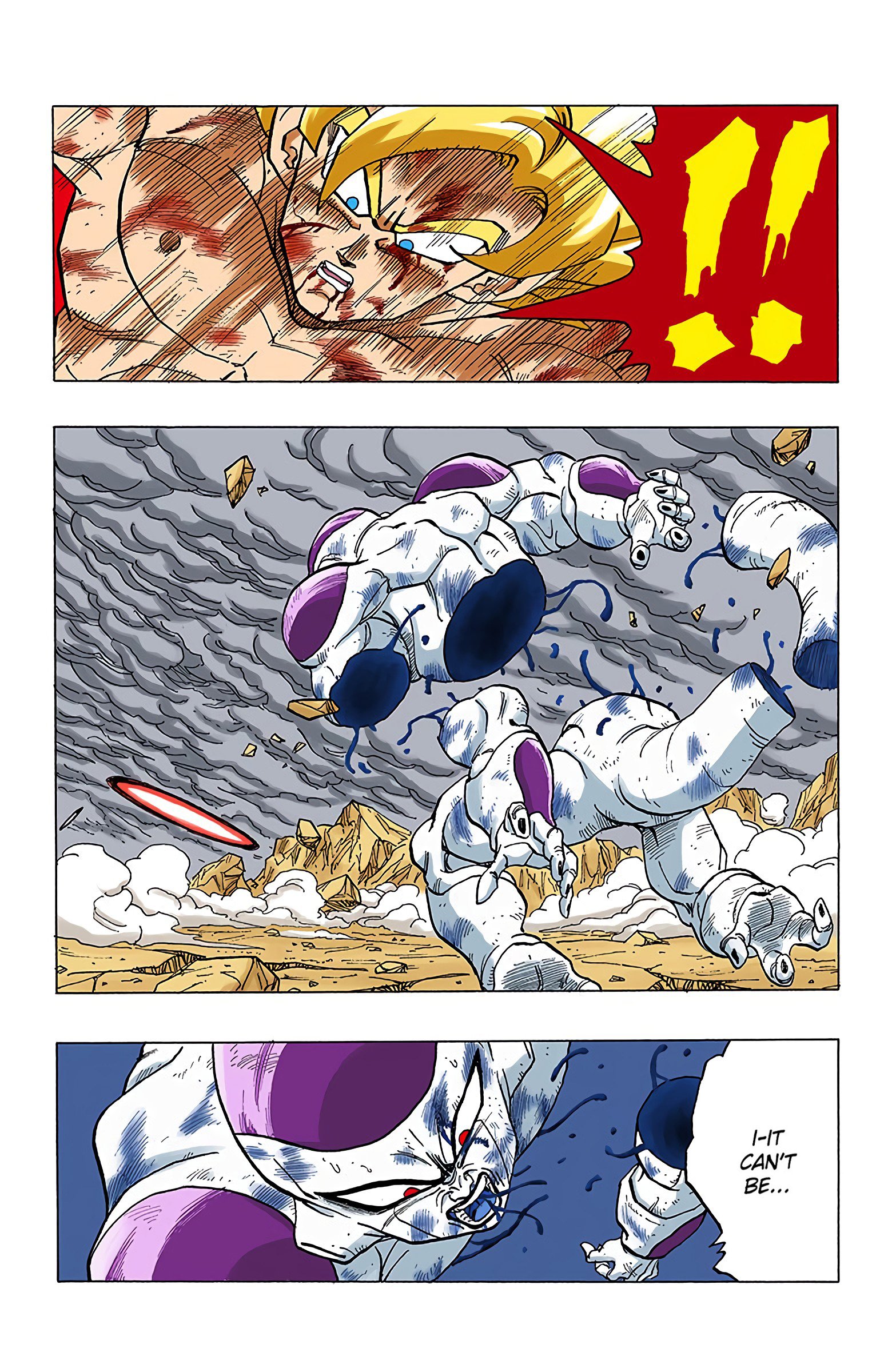 DBZ Frieza Saga Colored Manga