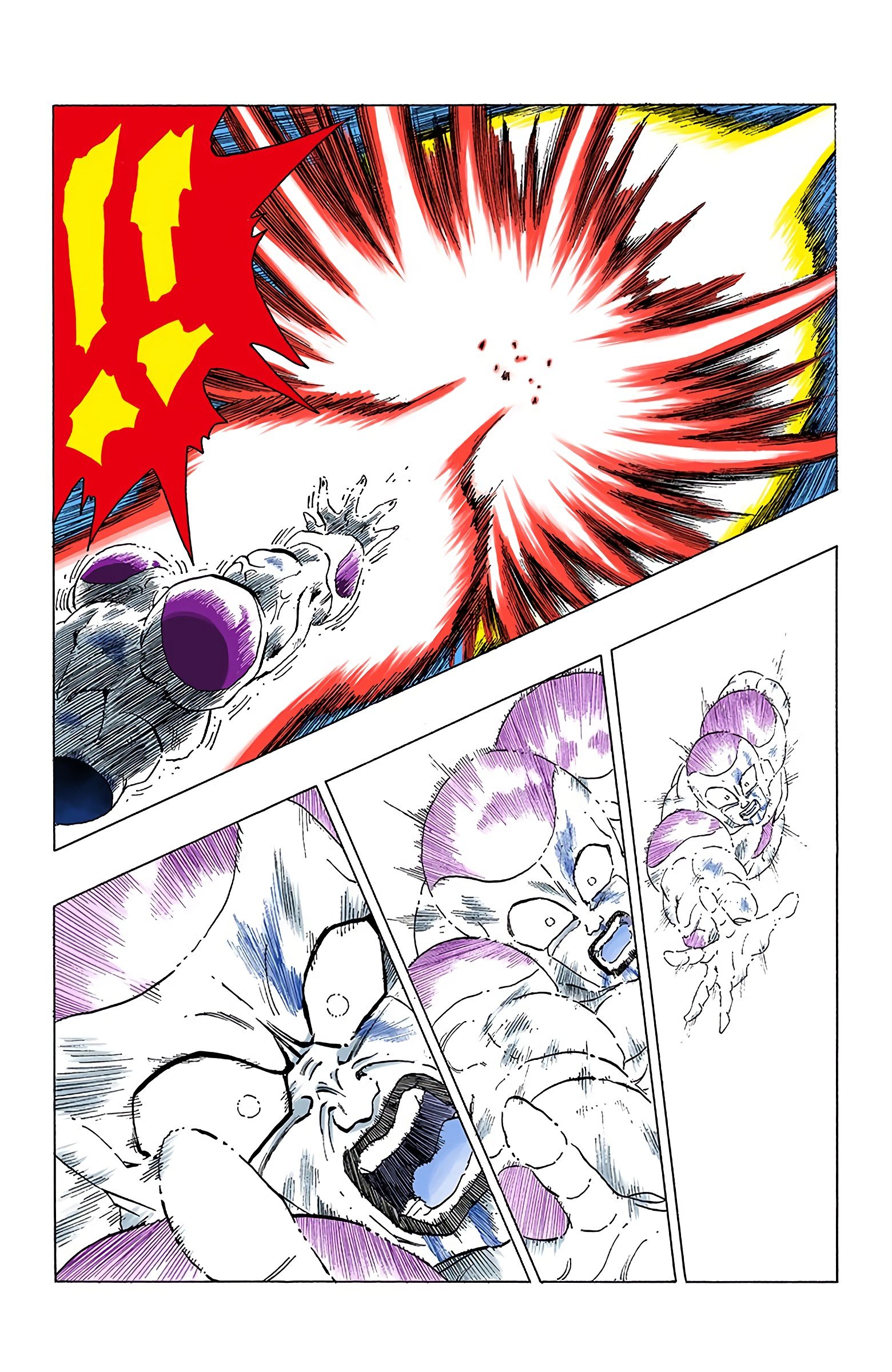 DBZ Frieza Saga Colored Manga