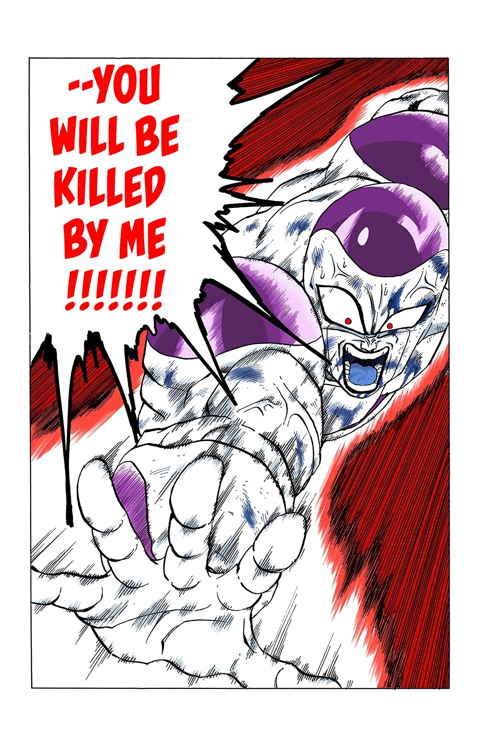 DBZ Frieza Saga Colored Manga