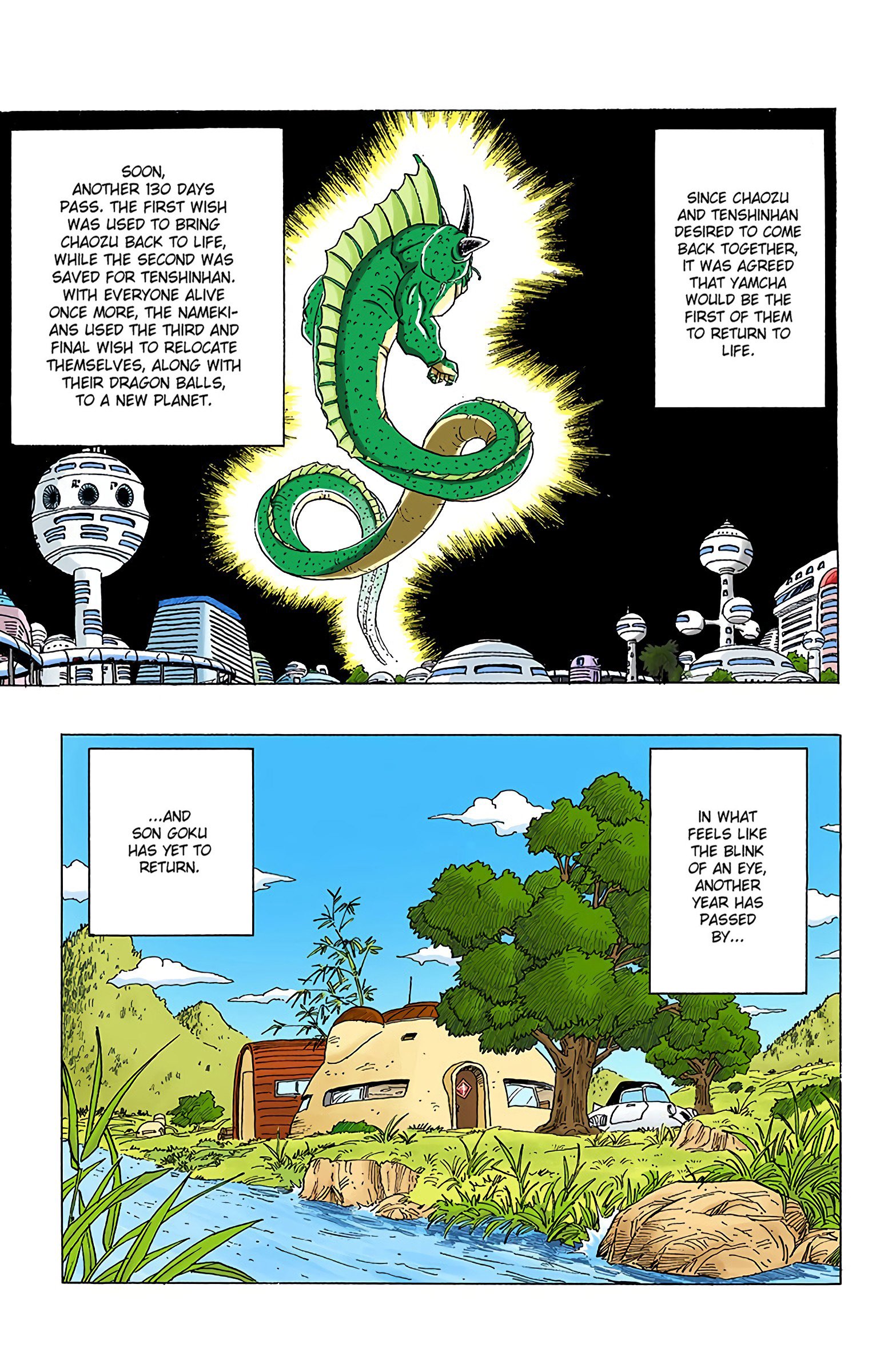 DBZ Frieza Saga Colored Manga