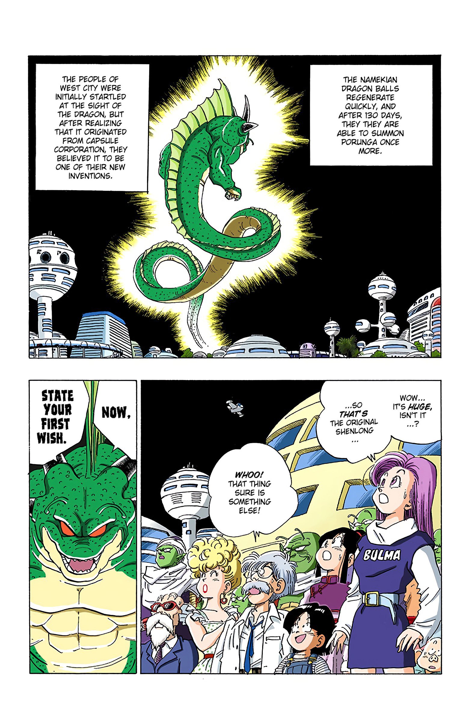 DBZ Frieza Saga Colored Manga