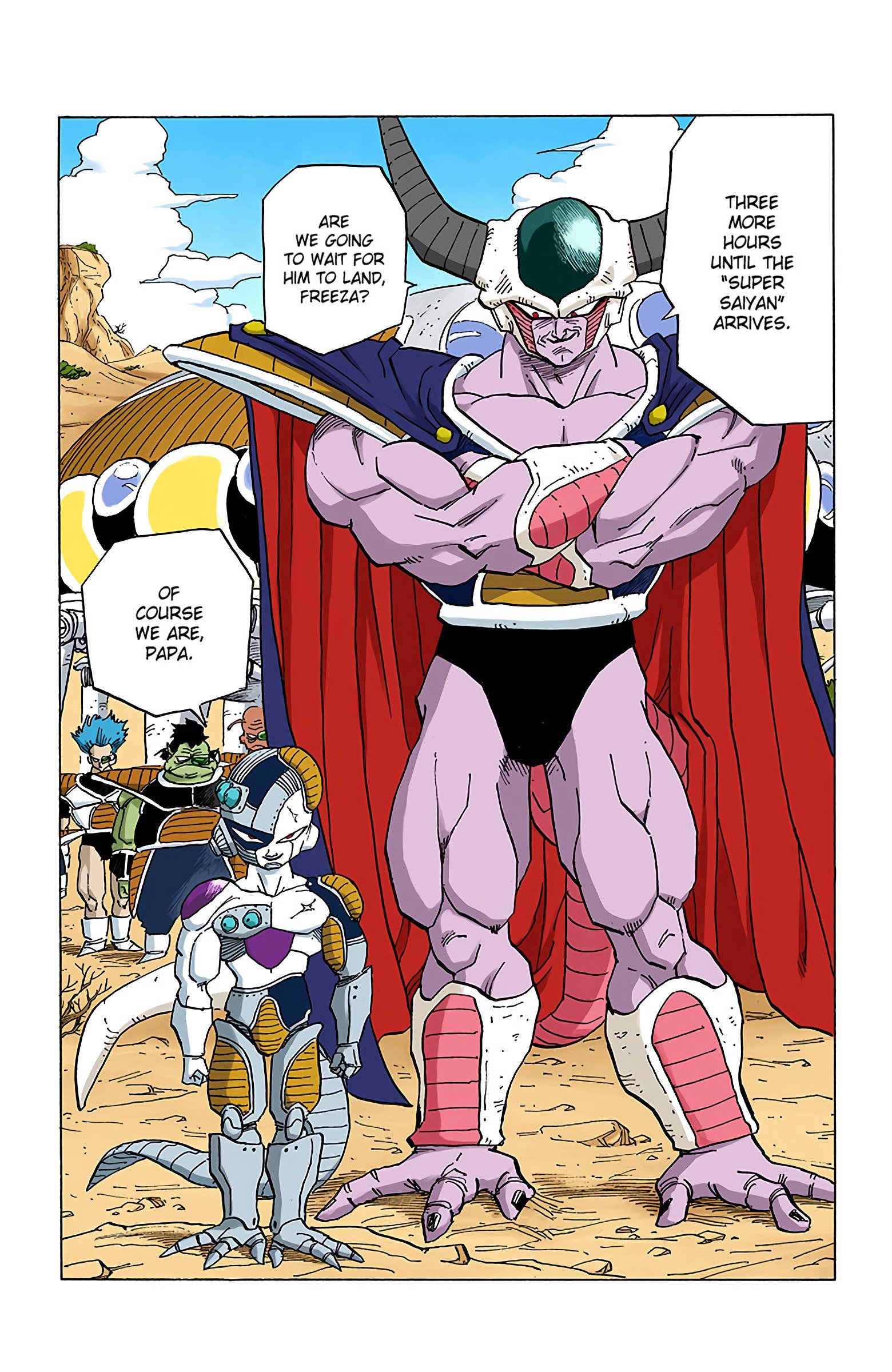 DBZ Perfect Cell Saga (Colored)