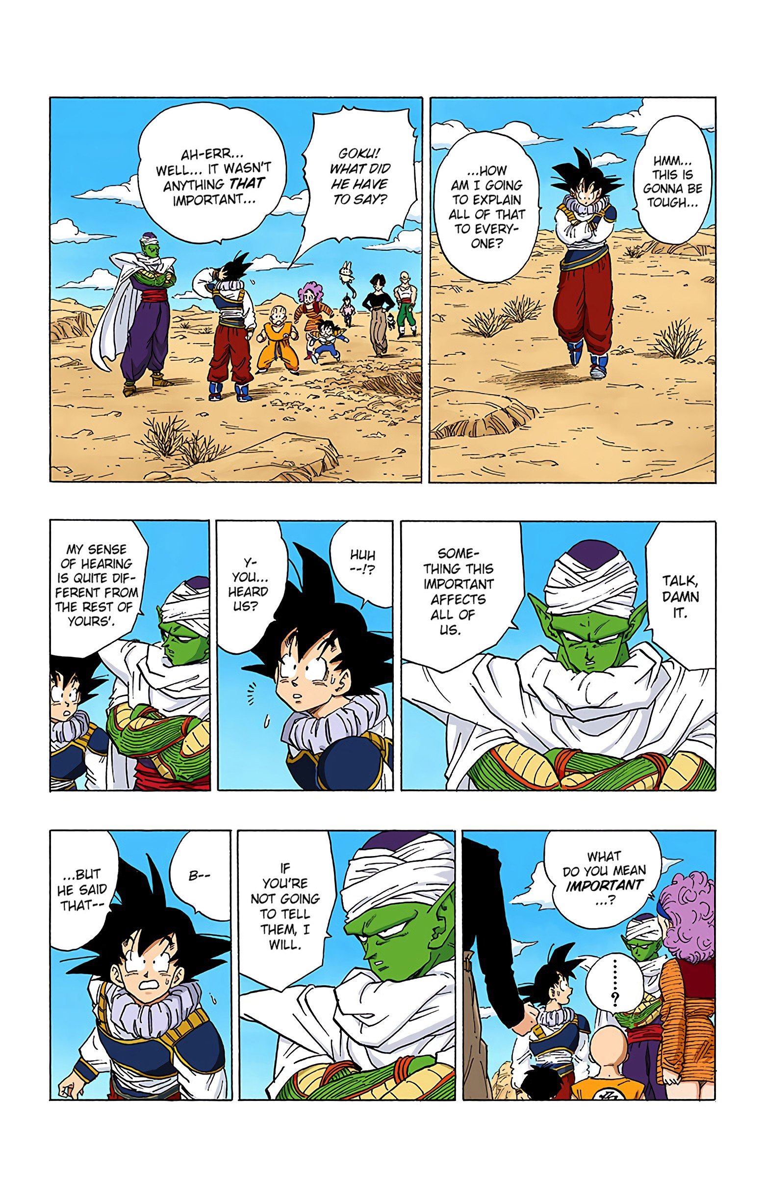 DBZ Perfect Cell Saga (Colored)