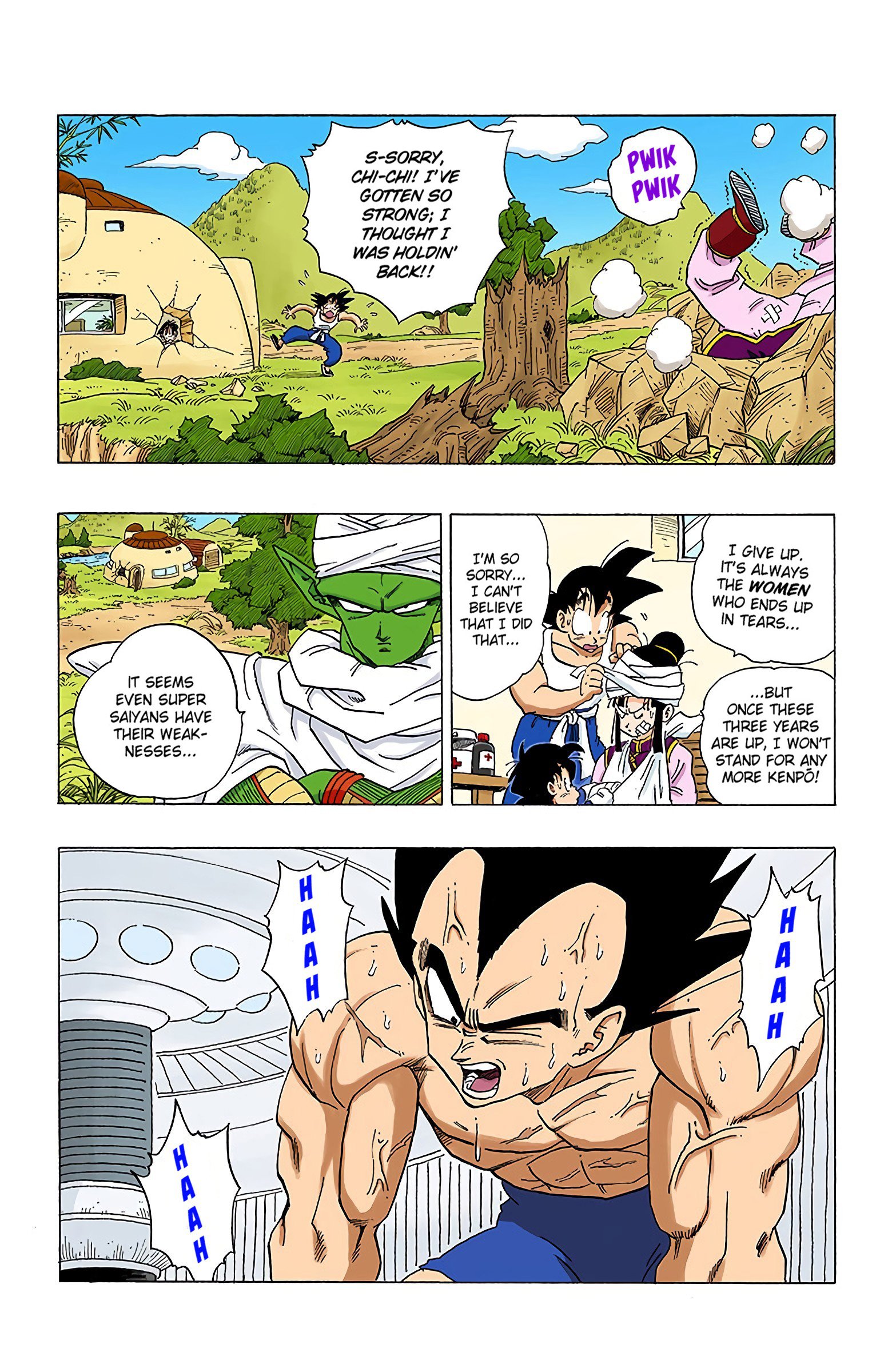 DBZ Perfect Cell Saga (Colored)