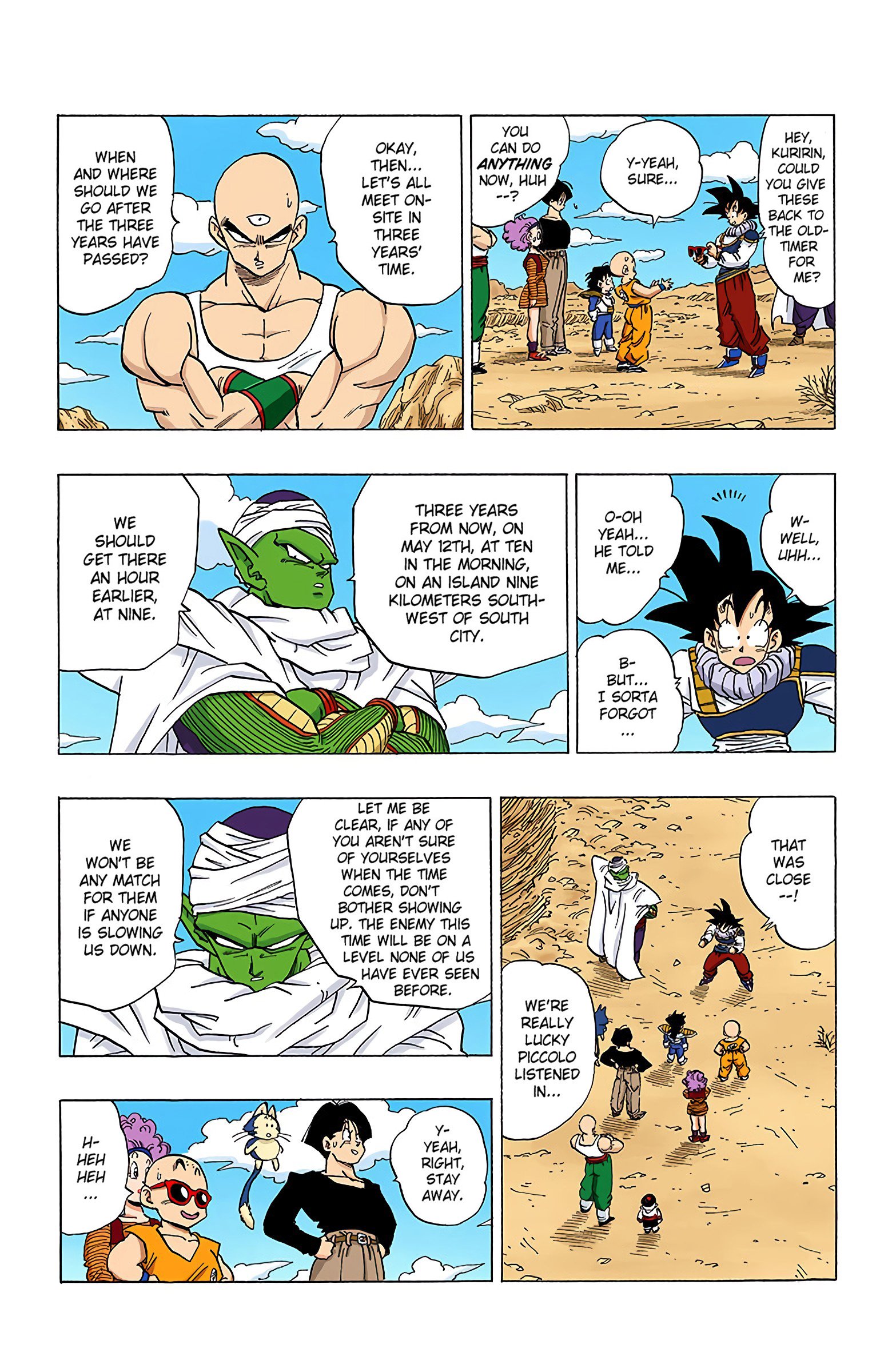 DBZ Perfect Cell Saga (Colored)