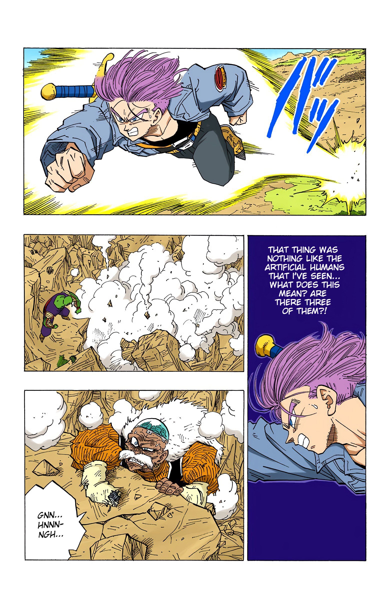 DBZ Perfect Cell Saga (Colored)