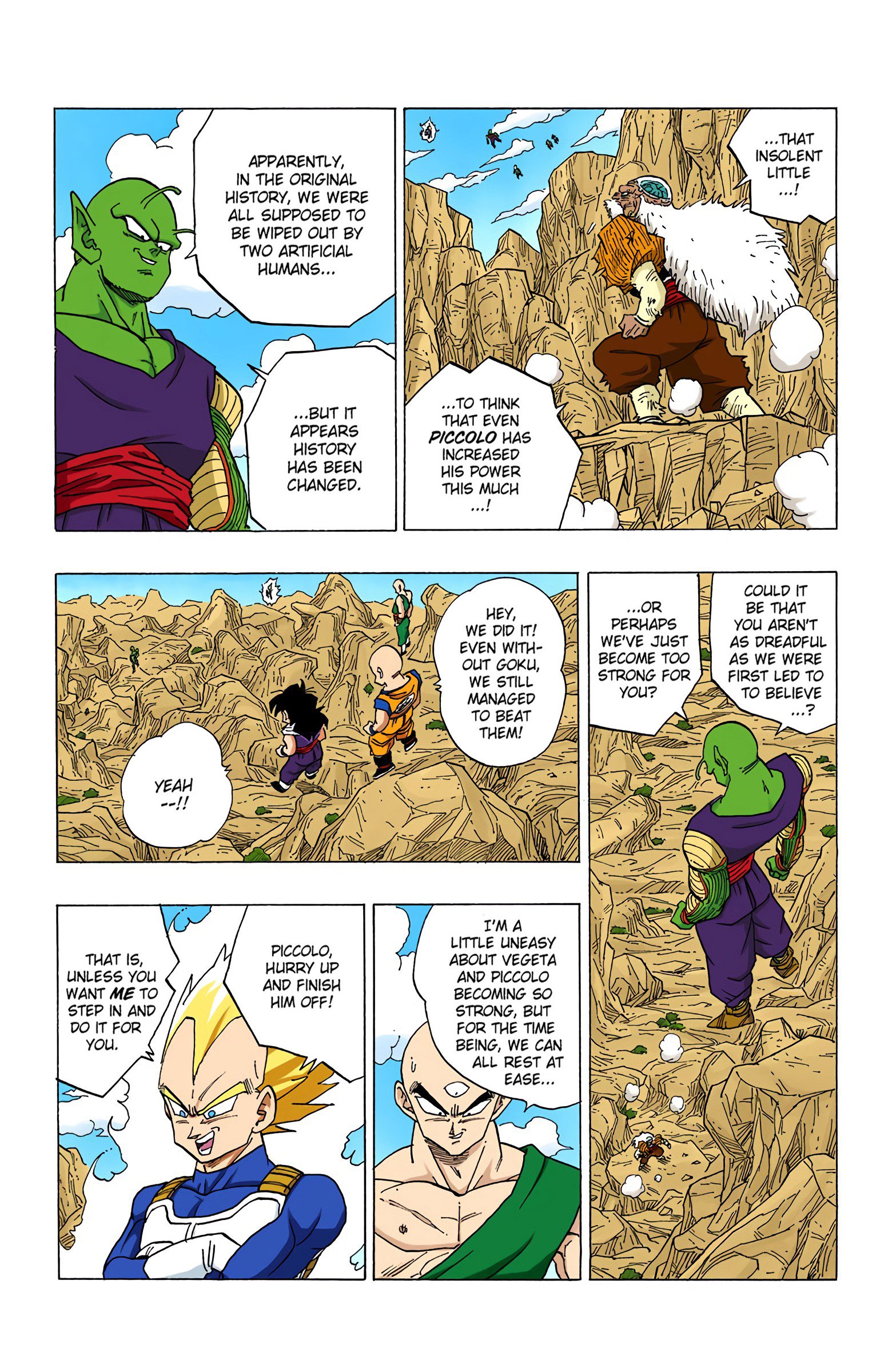 DBZ Perfect Cell Saga (Colored)